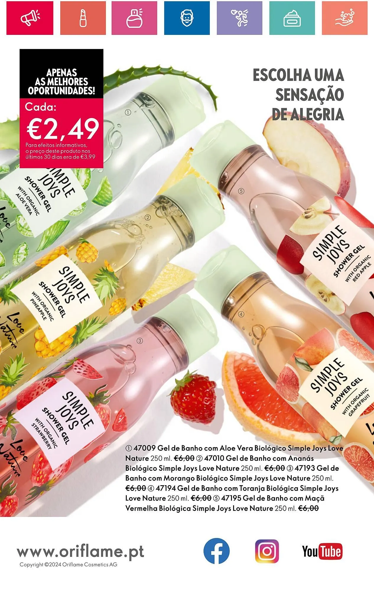 Folheto Folheto Oriflame de 18 de abril até 18 de maio 2024 - Pagina 168