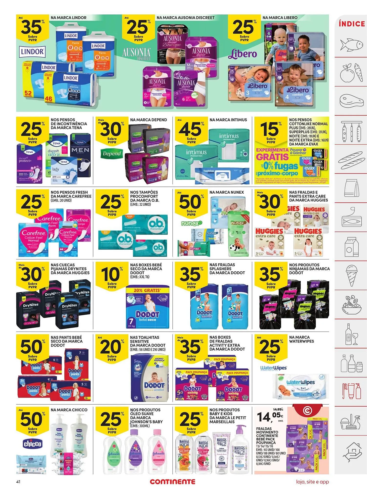 Folheto Folheto Continente de 14 de abril até 20 de abril 2026 - Pagina 41