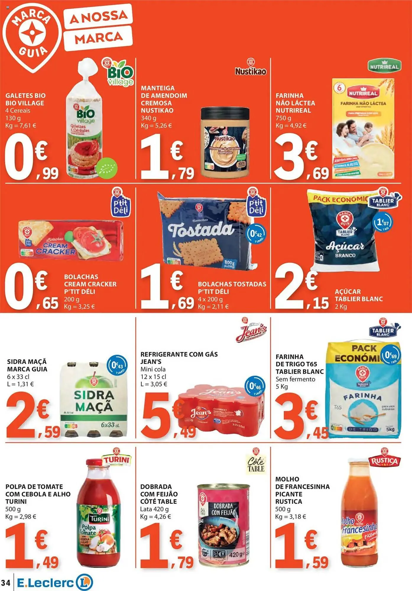 Folheto Folheto E.Leclerc de 27 de março até 2 de abril 2025 - Pagina 34