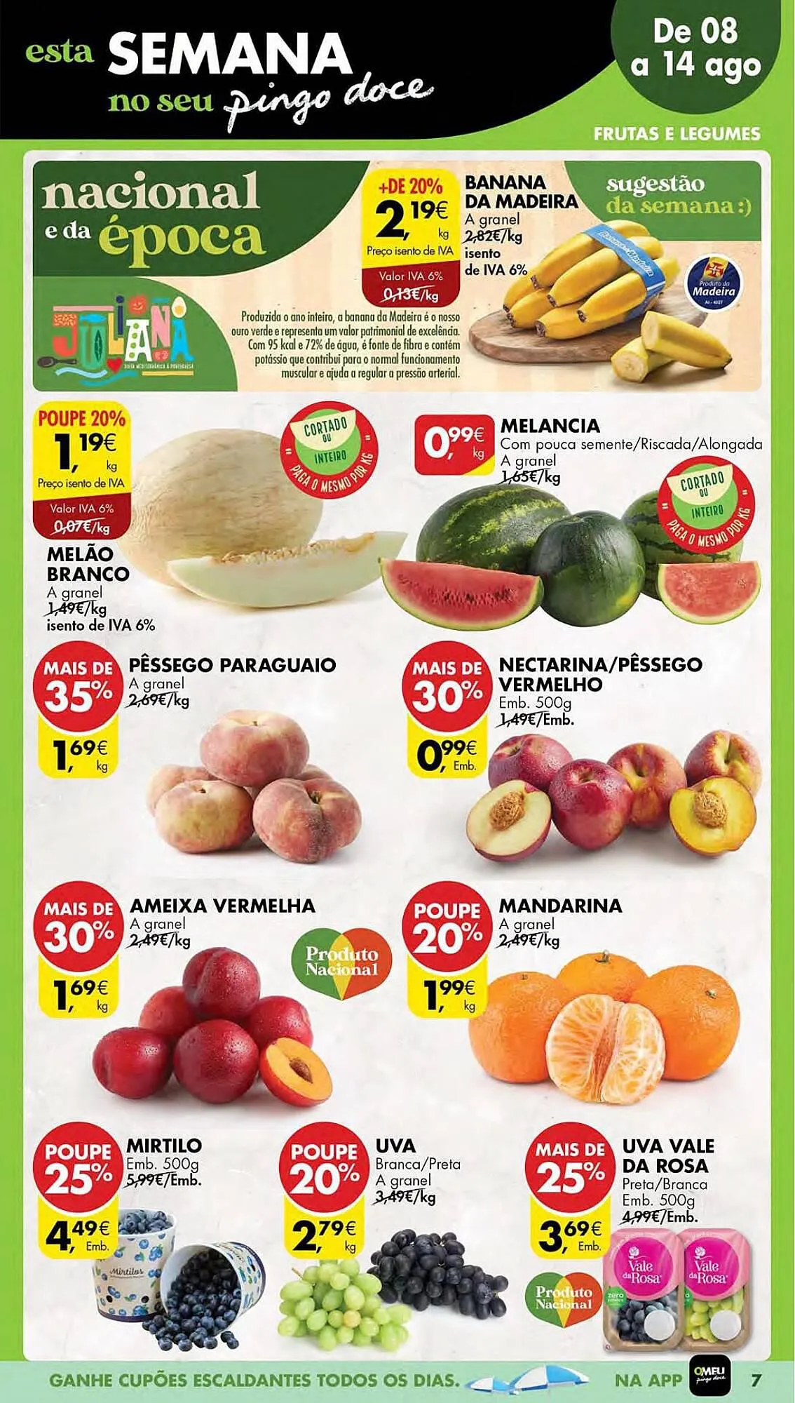 Folheto Folheto Pingo Doce de 8 de agosto até 14 de agosto 2023 - Pagina 9