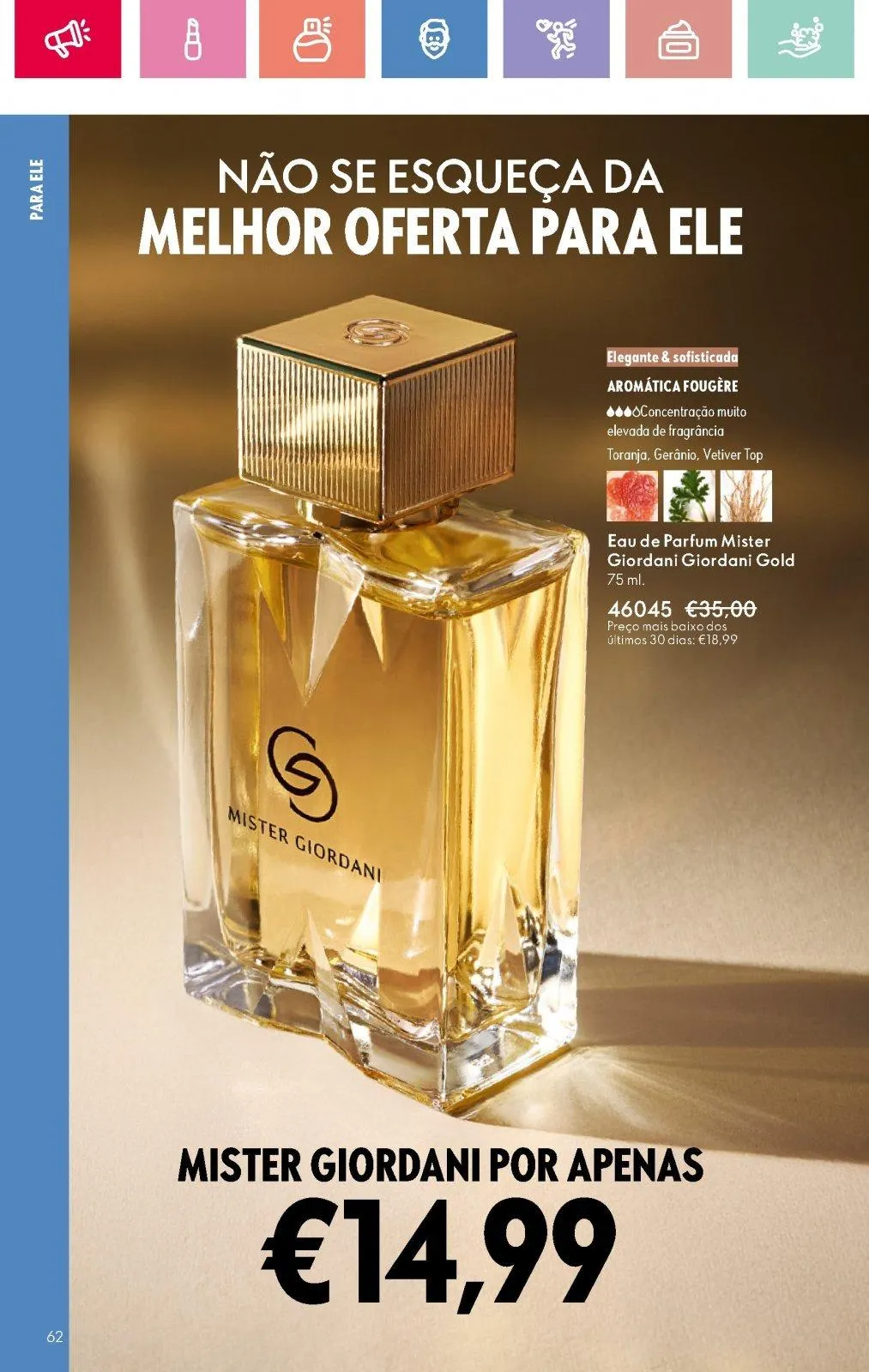 Folheto Folheto de Oriflame até 05.07.2025 de 18 de junho até 5 de julho 2025 - Pagina 62