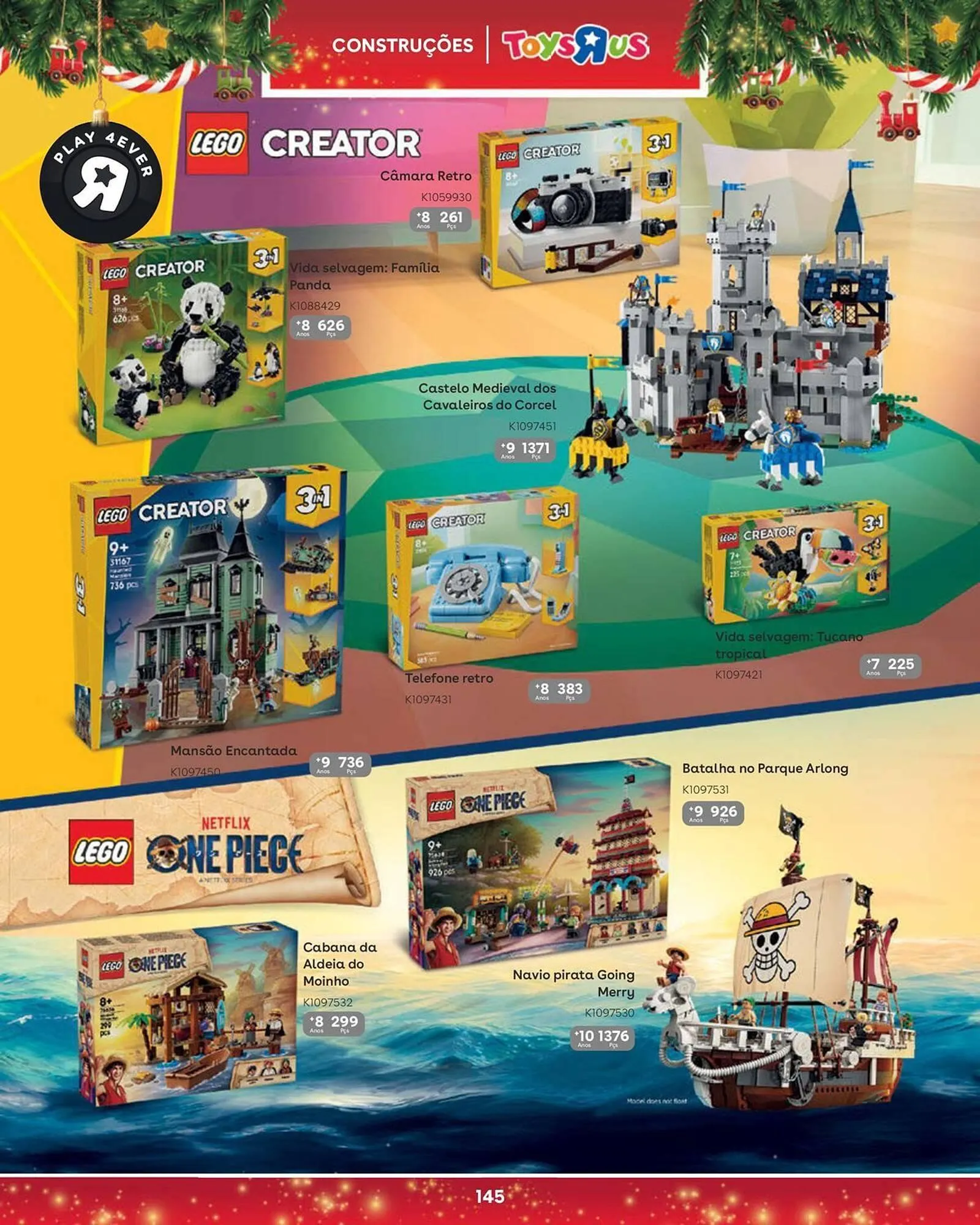 Folheto Catálogo Toys R Us de 5 de novembro até 5 de janeiro 2026 - Pagina 145