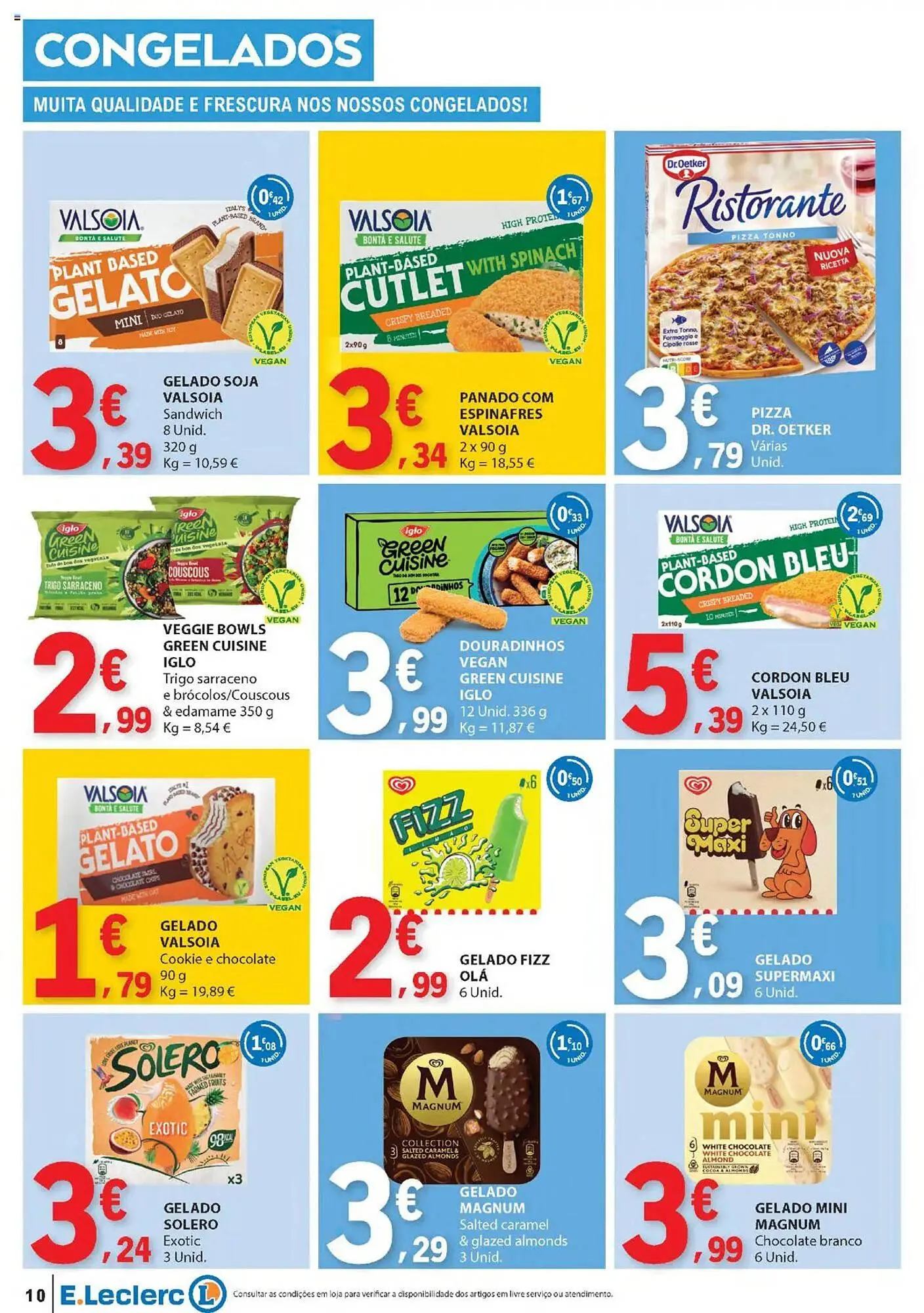 Folheto Folheto E.Leclerc de 10 de abril até 21 de abril 2025 - Pagina 10