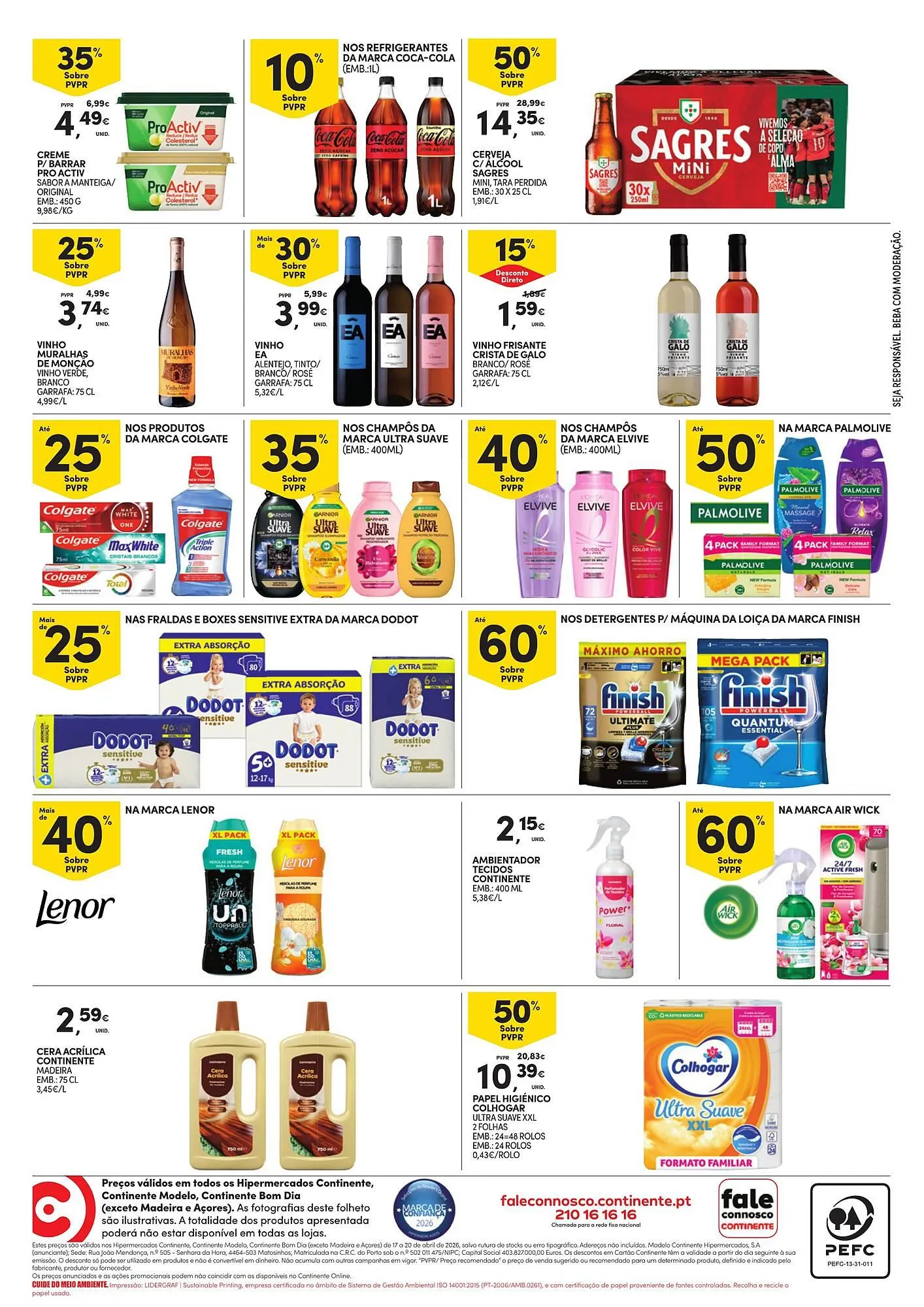 Folheto Folheto Continente de 17 de abril até 20 de abril 2026 - Pagina 4