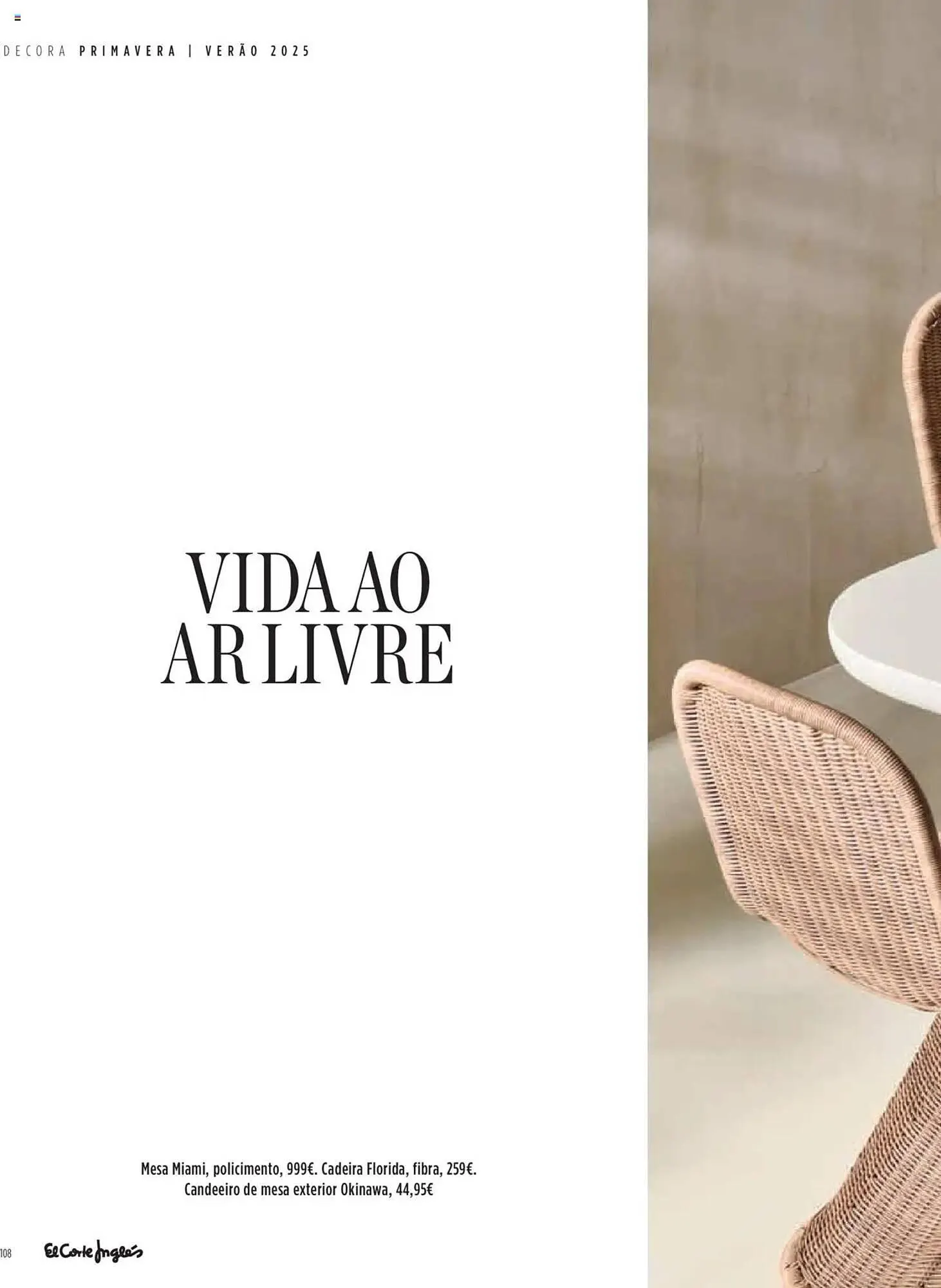 Folheto Folheto El Corte Inglés de 19 de maio até 1 de setembro 2025 - Pagina 108