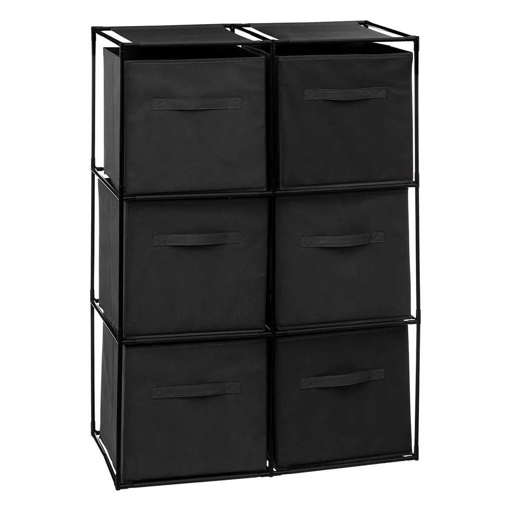 Estrutura MIX MODUL cinza escuro com 6 caixas