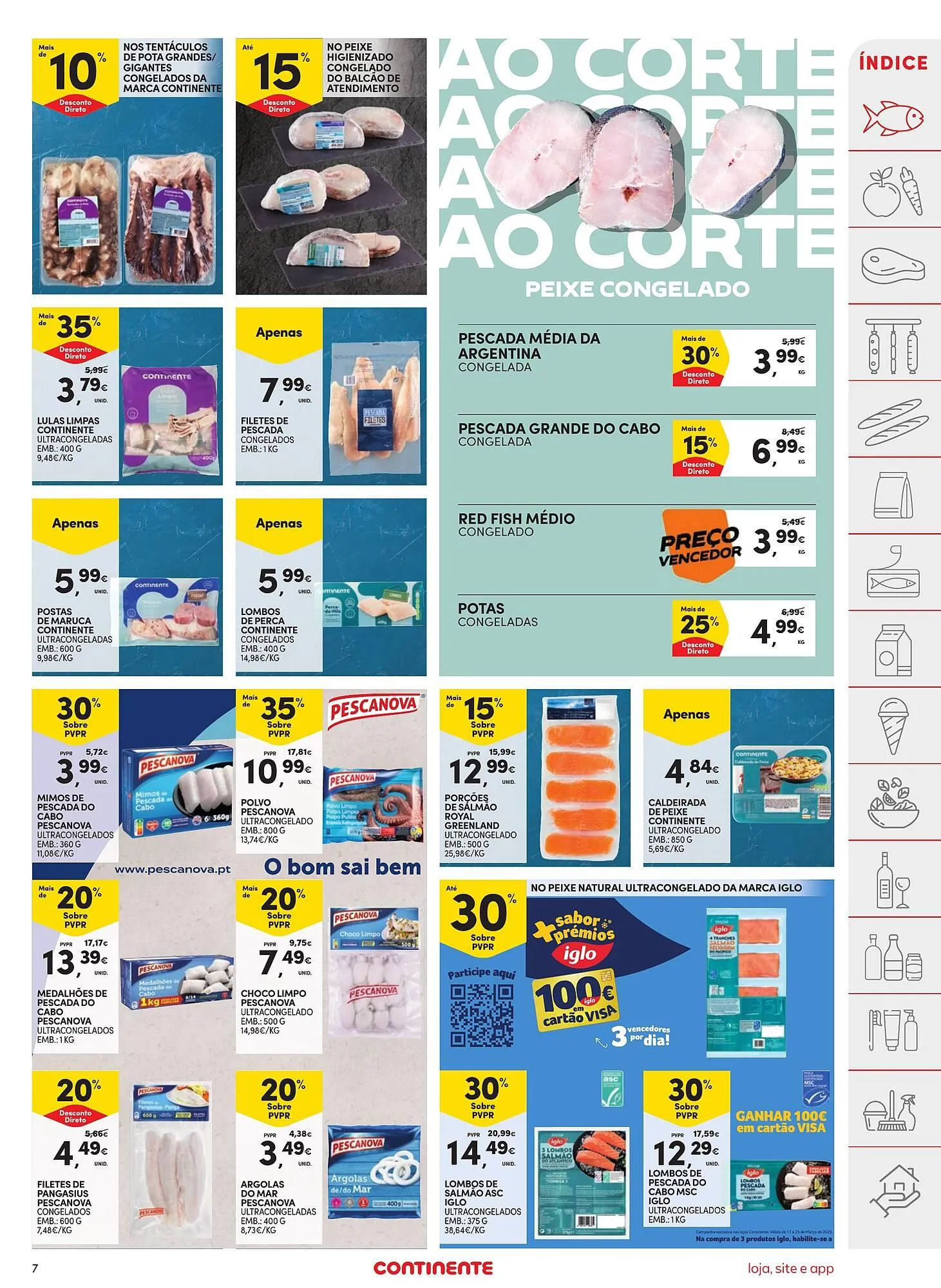 Folheto Folheto Continente de 18 de março até 24 de março 2025 - Pagina 7