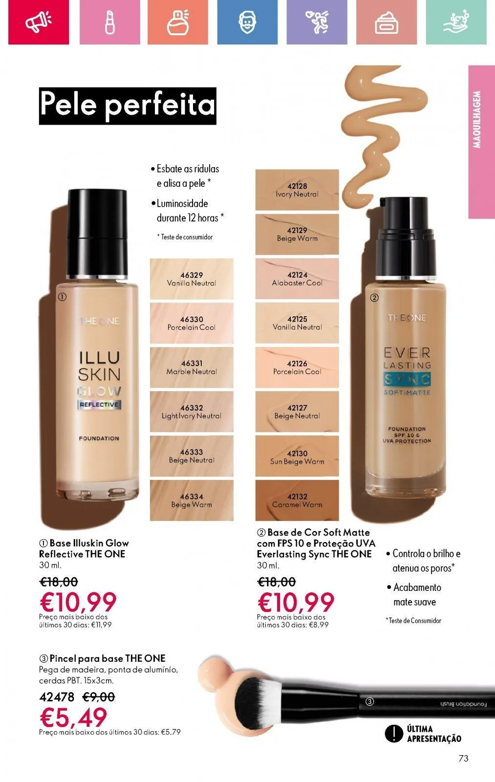Folheto Folheto de Oriflame até 05.07.2025 de 18 de junho até 5 de julho 2025 - Pagina 73