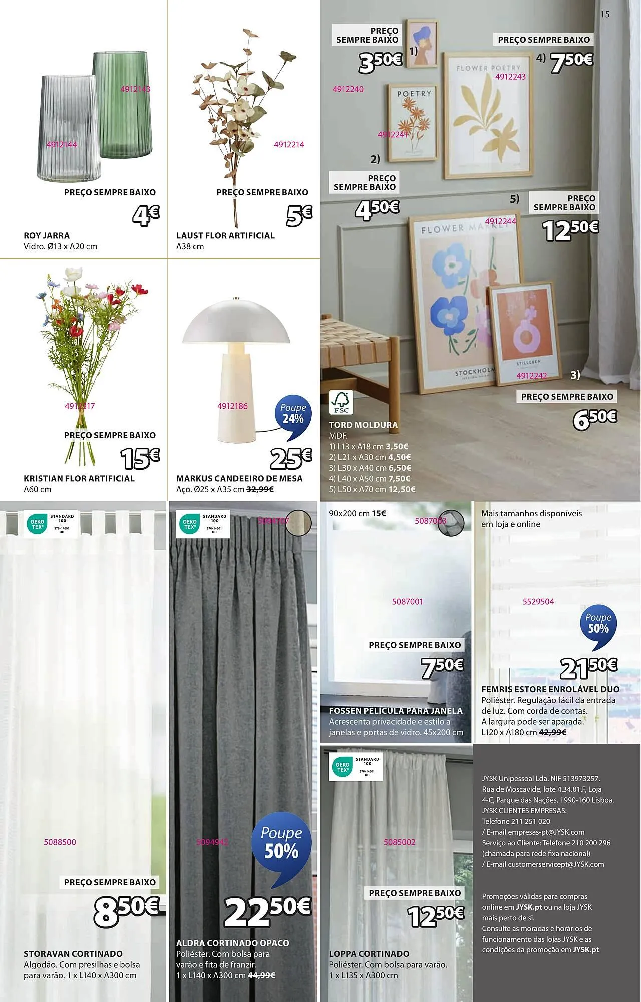 Folheto Folheto JYSK de 2 de janeiro até 12 de fevereiro 2025 - Pagina 15