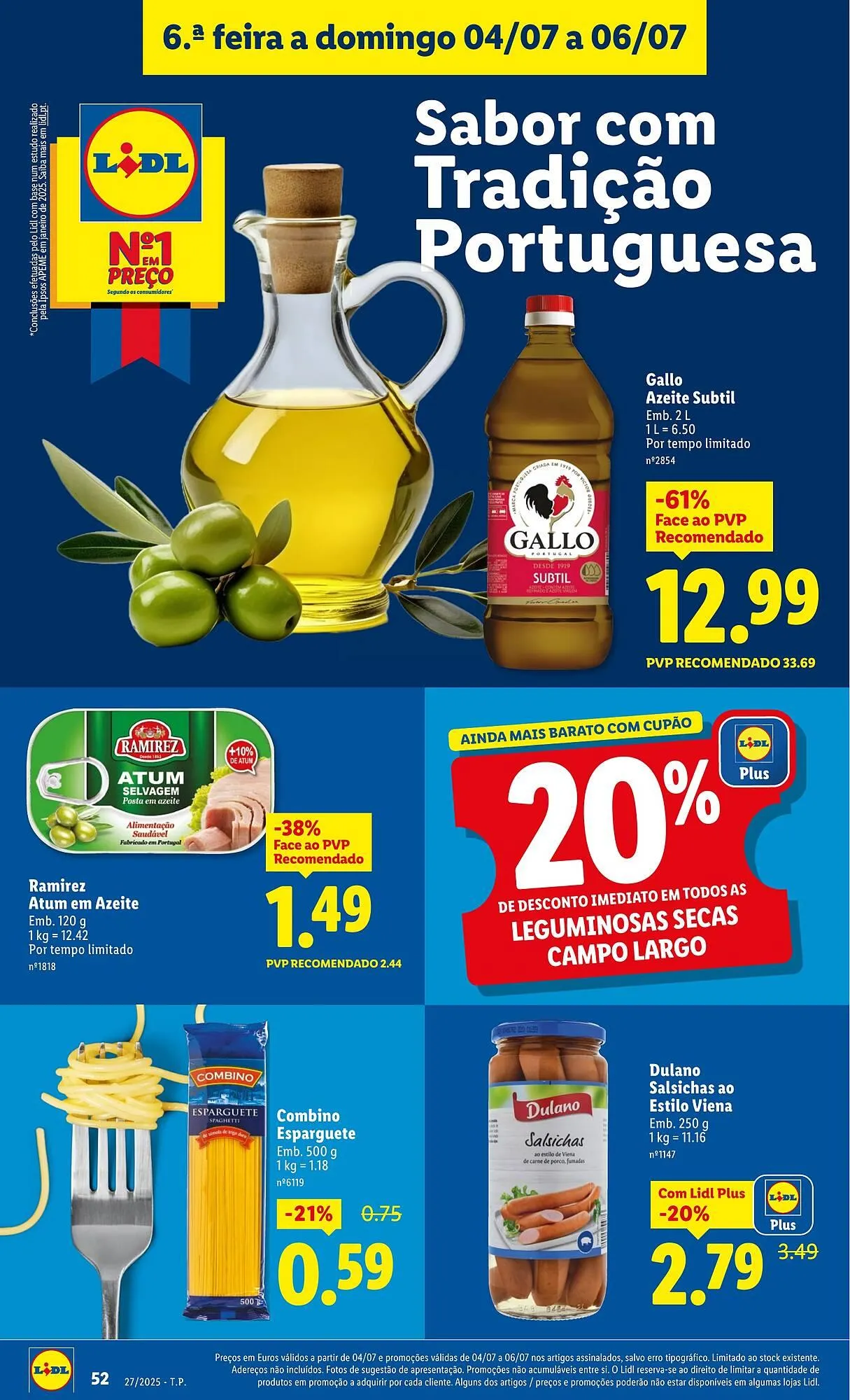 Folheto Folheto Lidl de 30 de junho até 7 de julho 2025 - Pagina 52