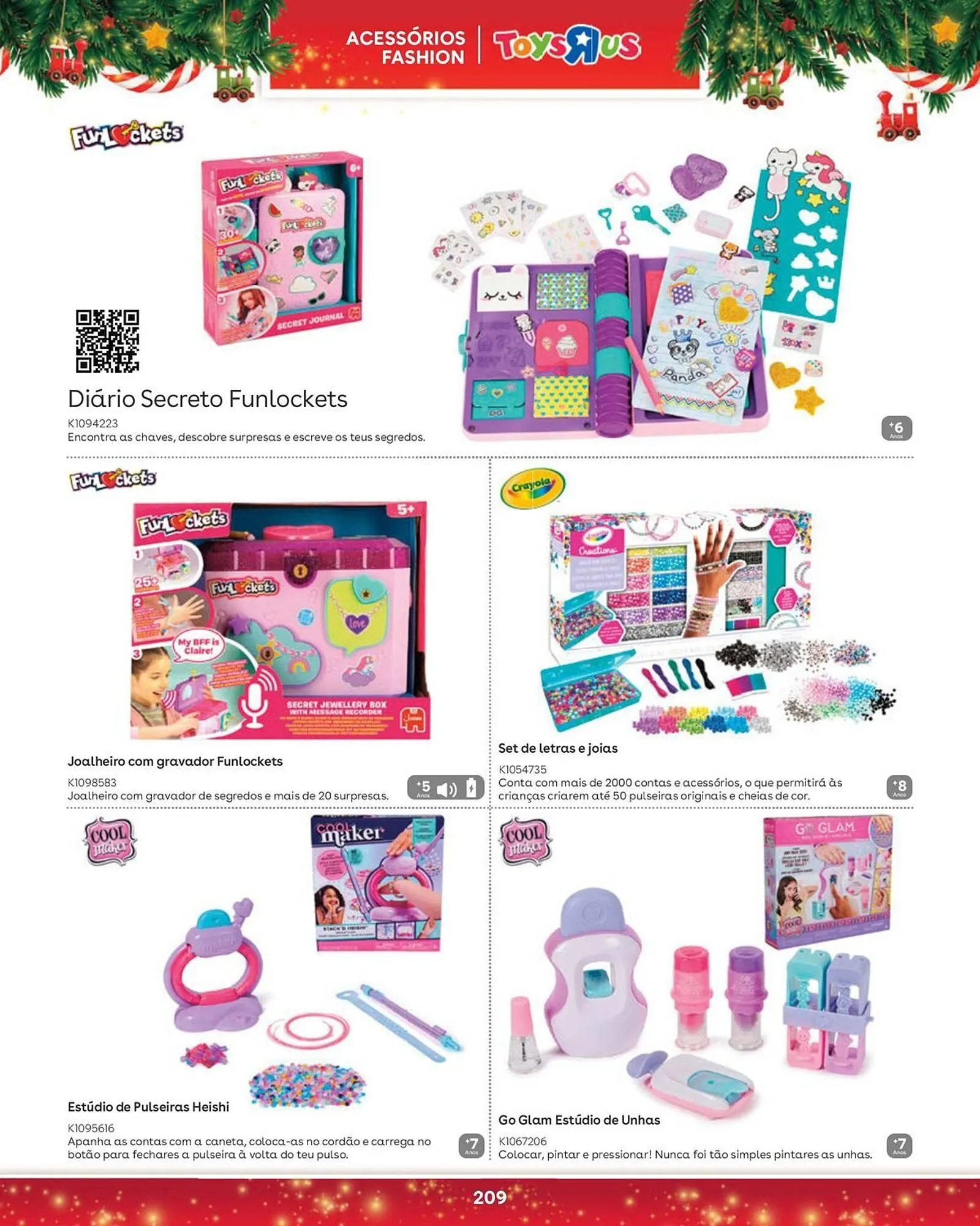 Folheto Catálogo Toys R Us de 5 de novembro até 5 de janeiro 2026 - Pagina 209