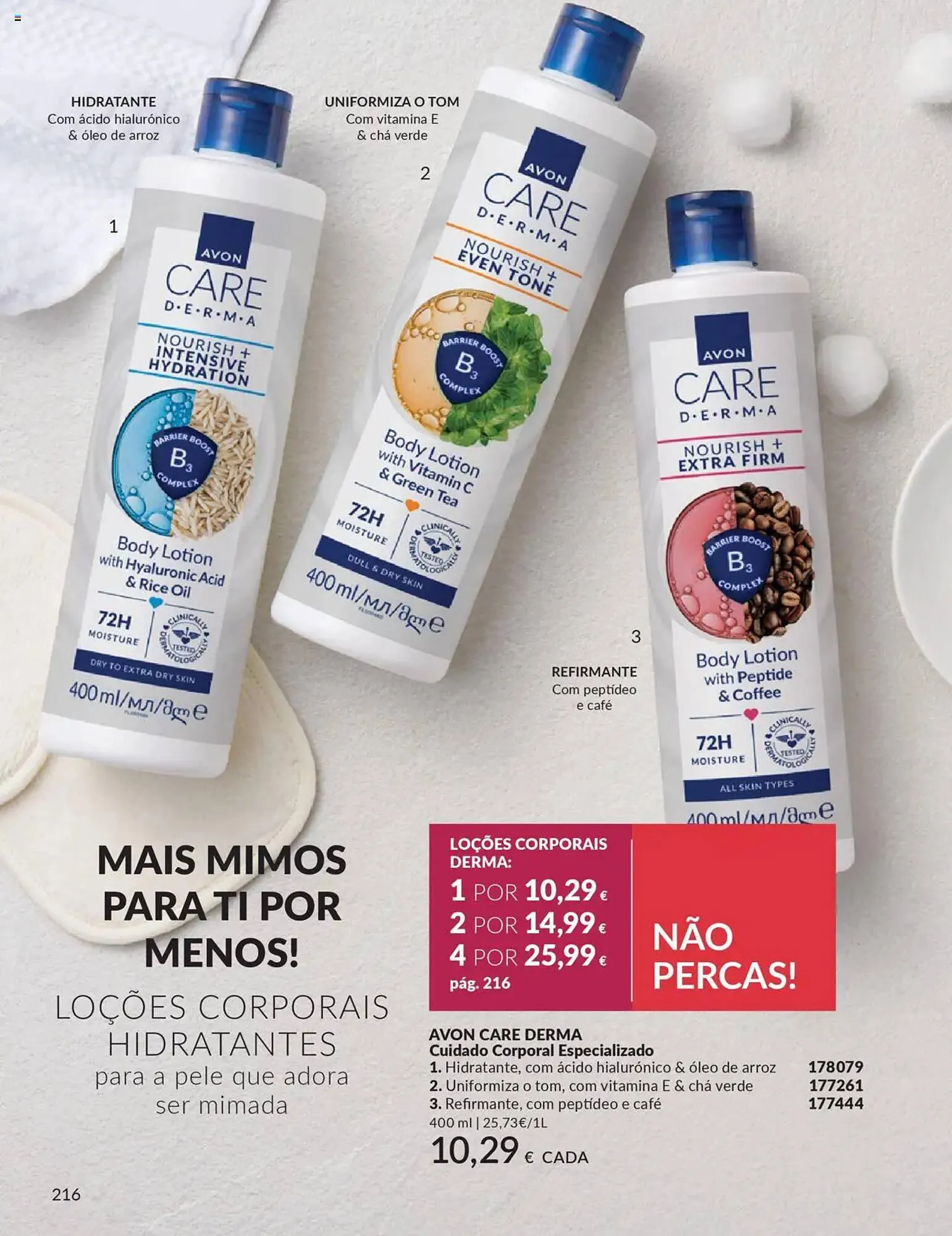 Folheto Catálogo Avon de 1 de outubro até 1 de novembro 2025 - Pagina 216