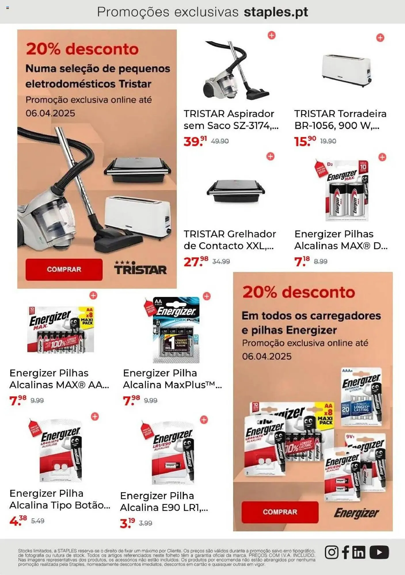Folheto Folheto Staples de 7 de abril até 30 de abril 2025 - Pagina 4