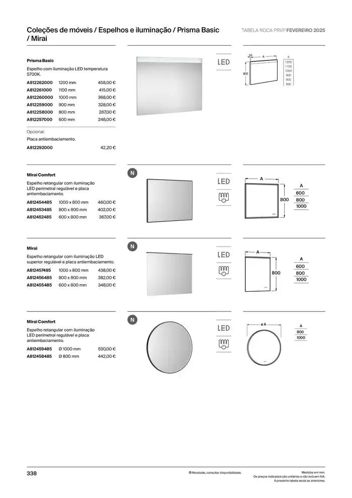 Folheto Soluções de Banho  de 6 de janeiro até 31 de dezembro 2025 - Pagina 340