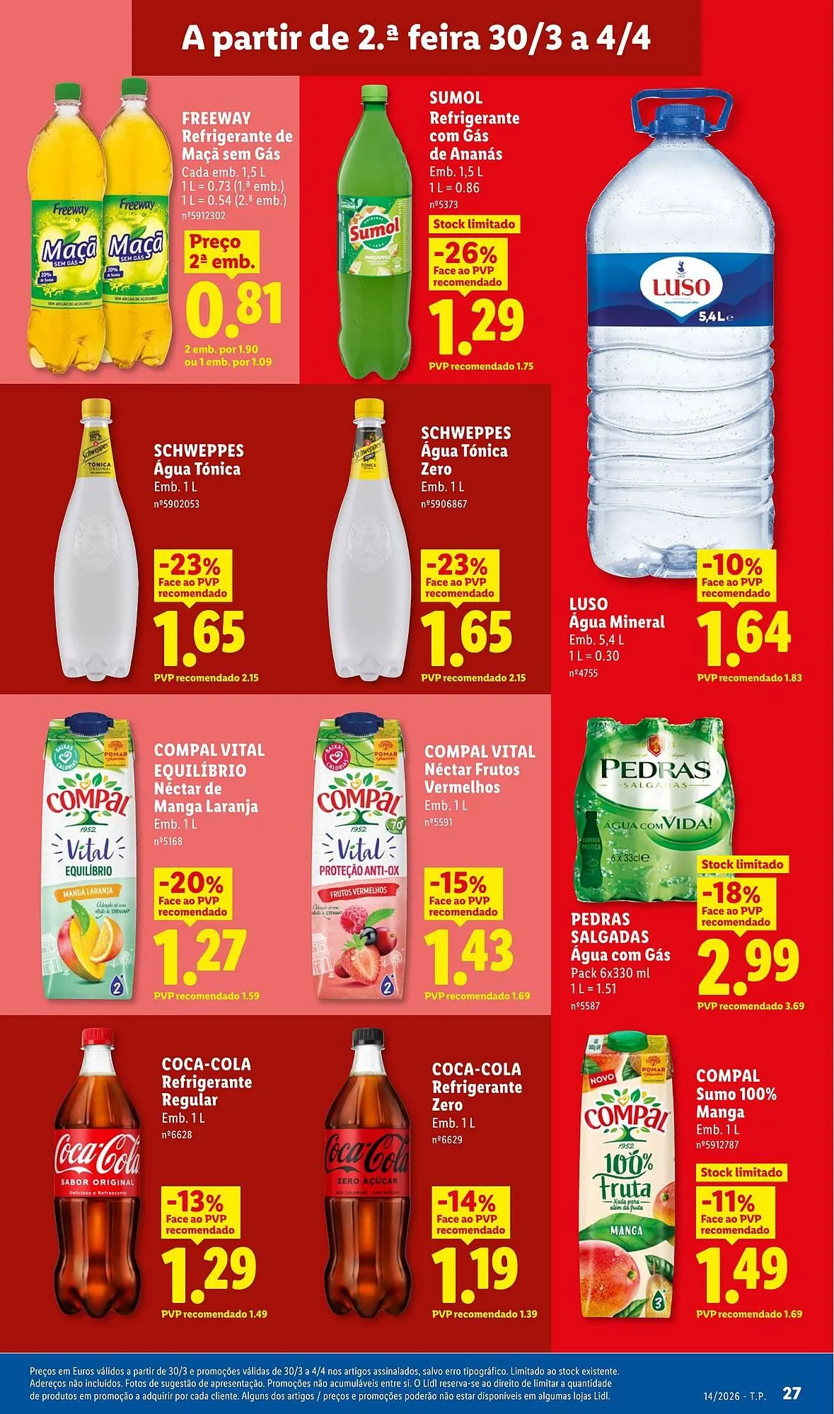 Folheto Folheto Lidl de 30 de março até 4 de abril 2026 - Pagina 27