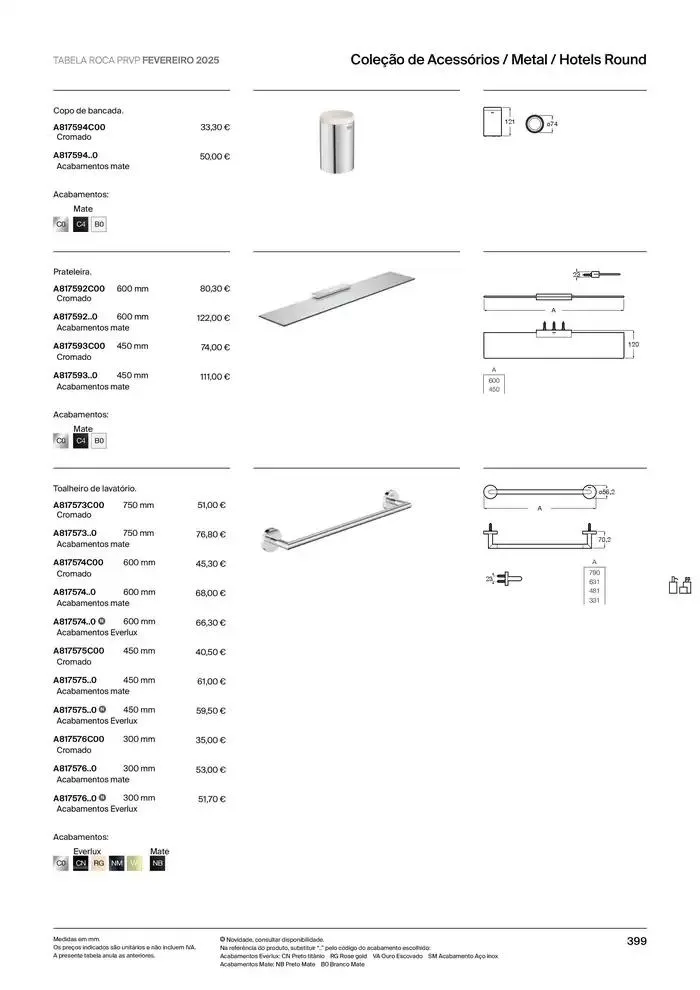 Folheto Soluções de Banho  de 6 de janeiro até 31 de dezembro 2025 - Pagina 401