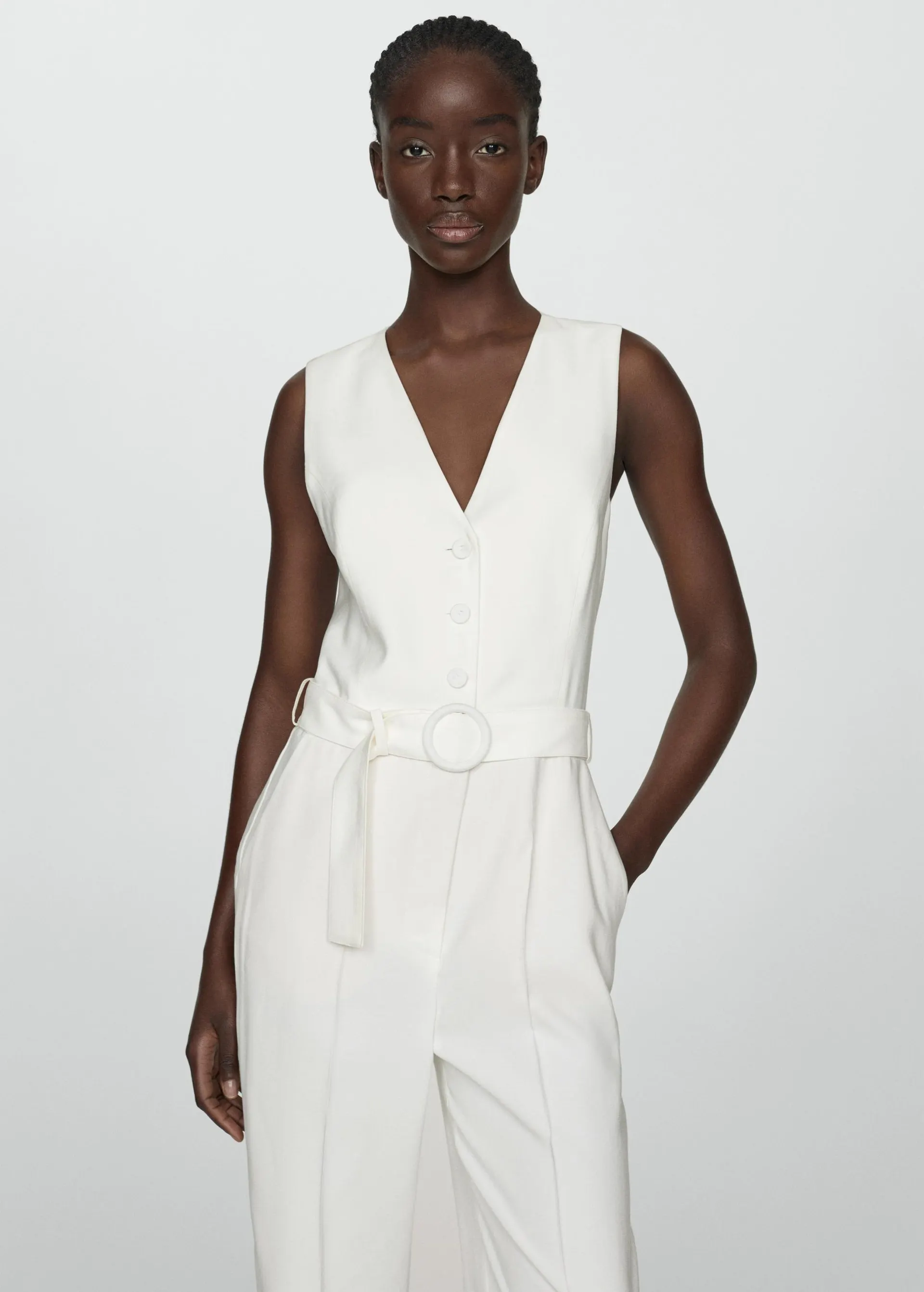 Mono largo cinturón