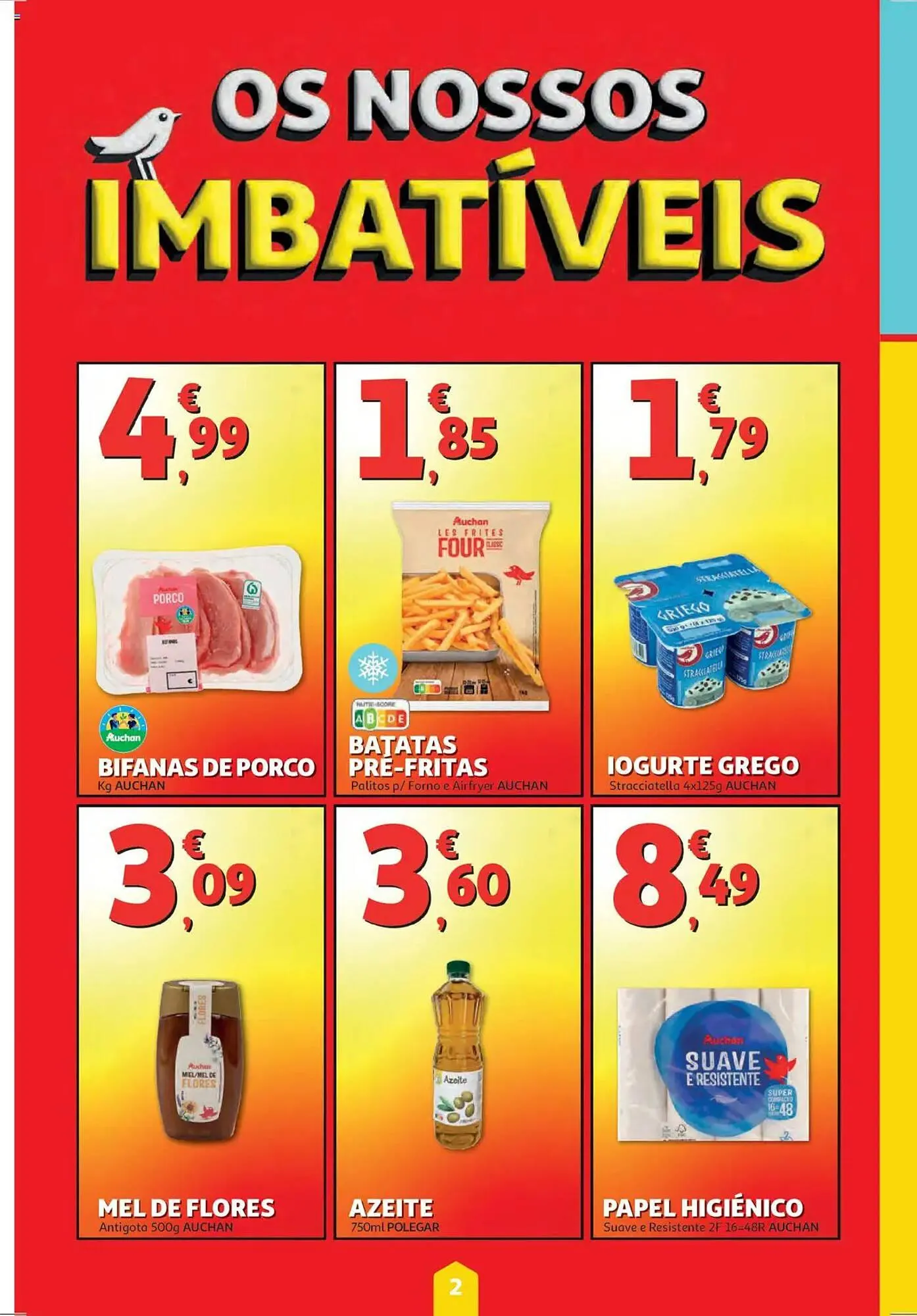 Folheto Folheto Auchan de 2 de outubro até 9 de outubro 2025 - Pagina 2
