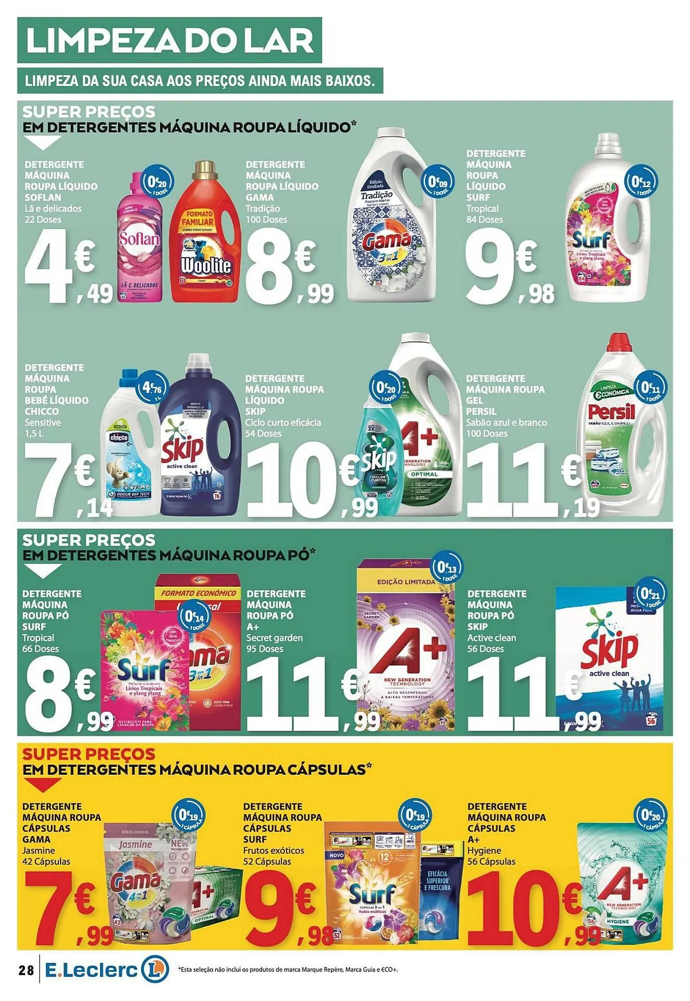 Folheto Folheto E.Leclerc de 16 de abril até 22 de abril 2026 - Pagina 28