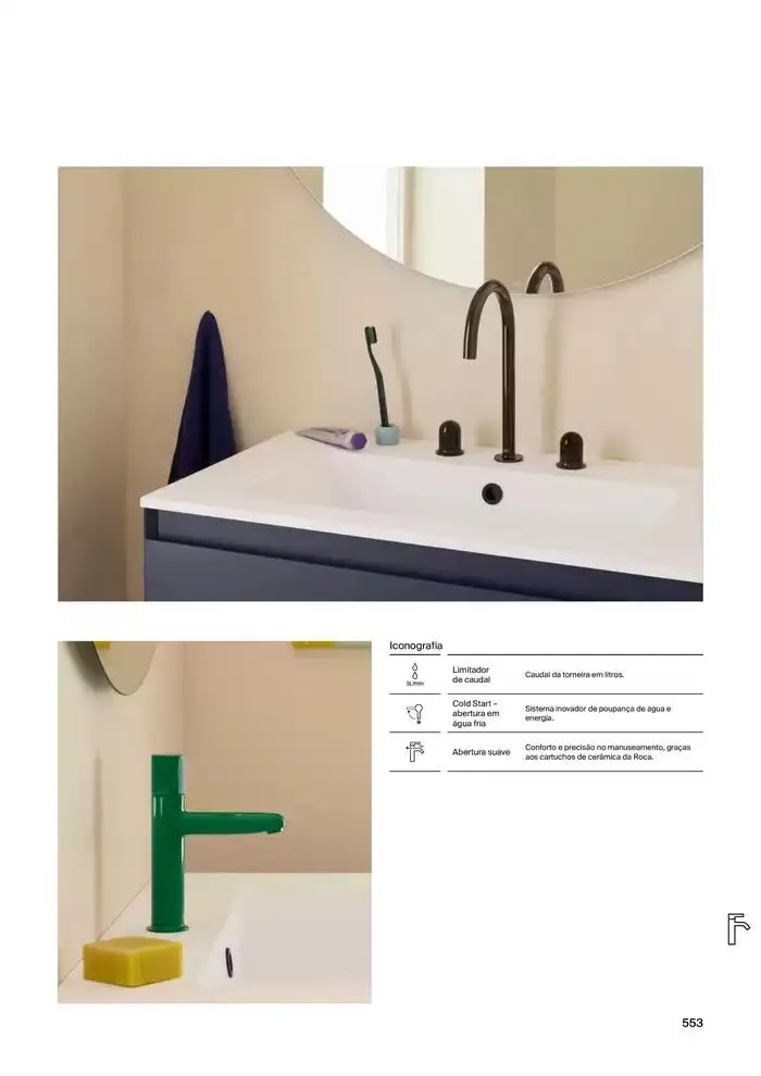 Folheto Soluções de Banho  de 6 de janeiro até 31 de dezembro 2025 - Pagina 555