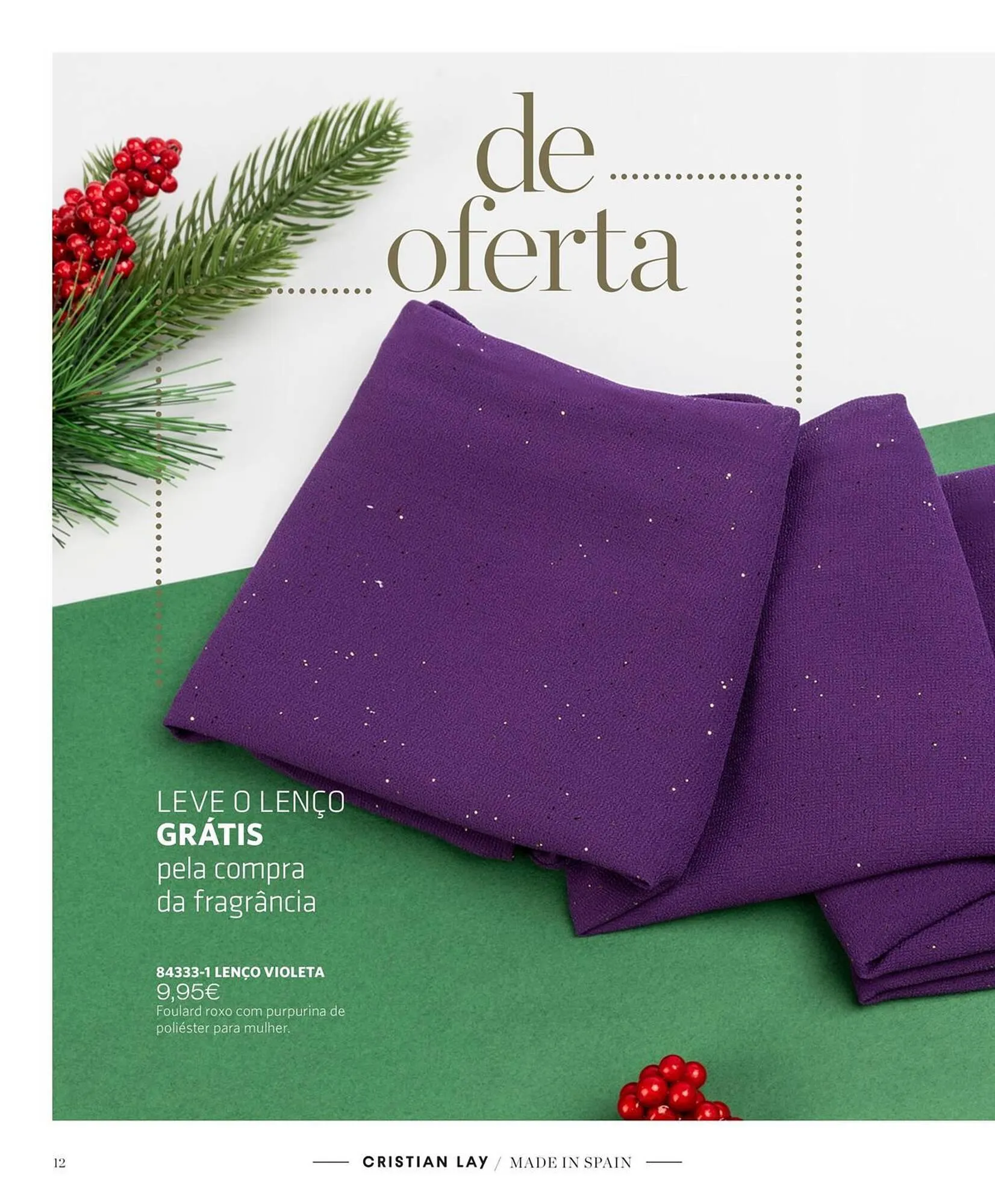 Folheto Folheto Cristian Lay de 13 de novembro até 3 de dezembro 2023 - Pagina 12