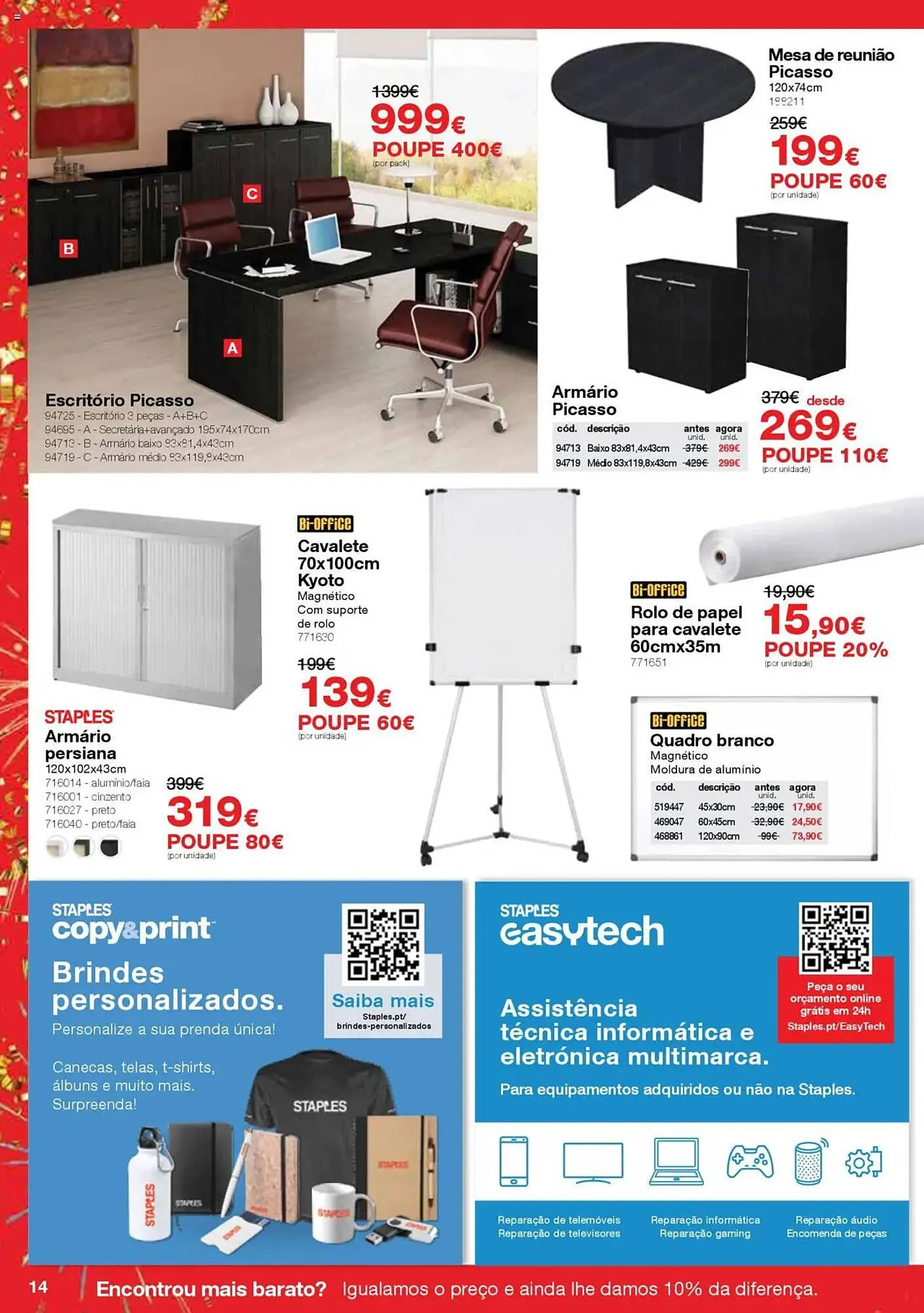 Folheto Folheto Staples de 7 de março até 27 de março 2025 - Pagina 14