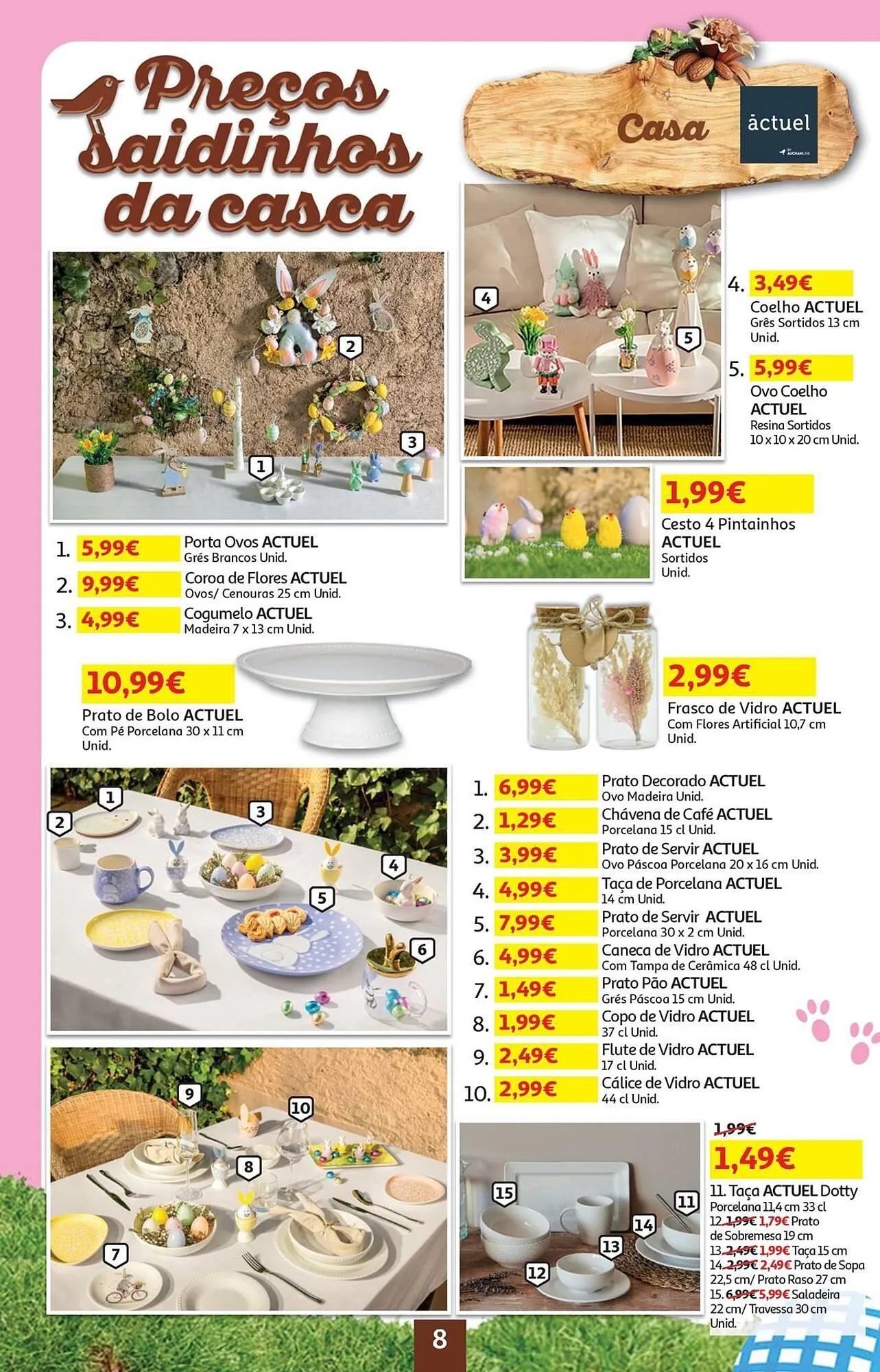 Folheto Folheto Auchan de 27 de março até 10 de abril 2025 - Pagina 8