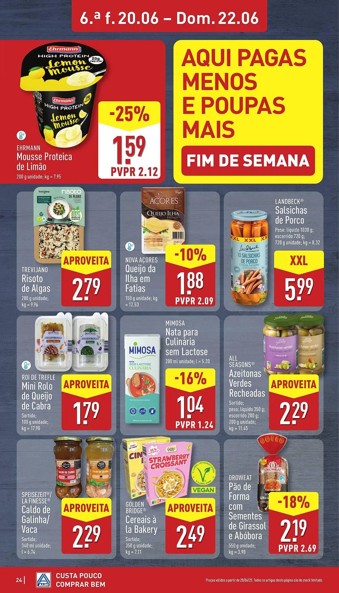 Folheto Folheto ALDI de 16 de junho até 22 de junho 2025 - Pagina 24