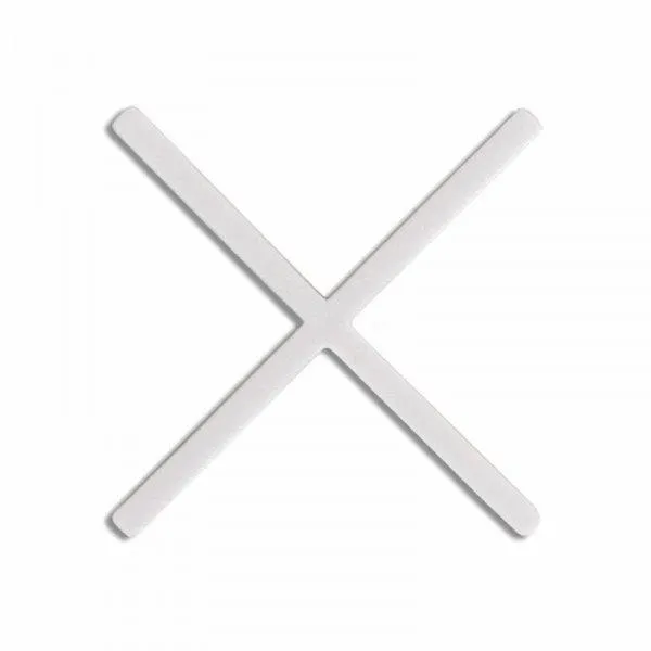 Cruzetas juntas Rubi 1,5mm (300 uni) 02912