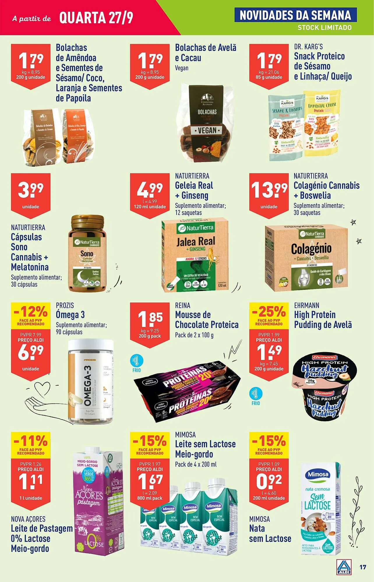 Folheto Folheto ALDI de 27 de setembro até 3 de outubro 2023 - Pagina 17