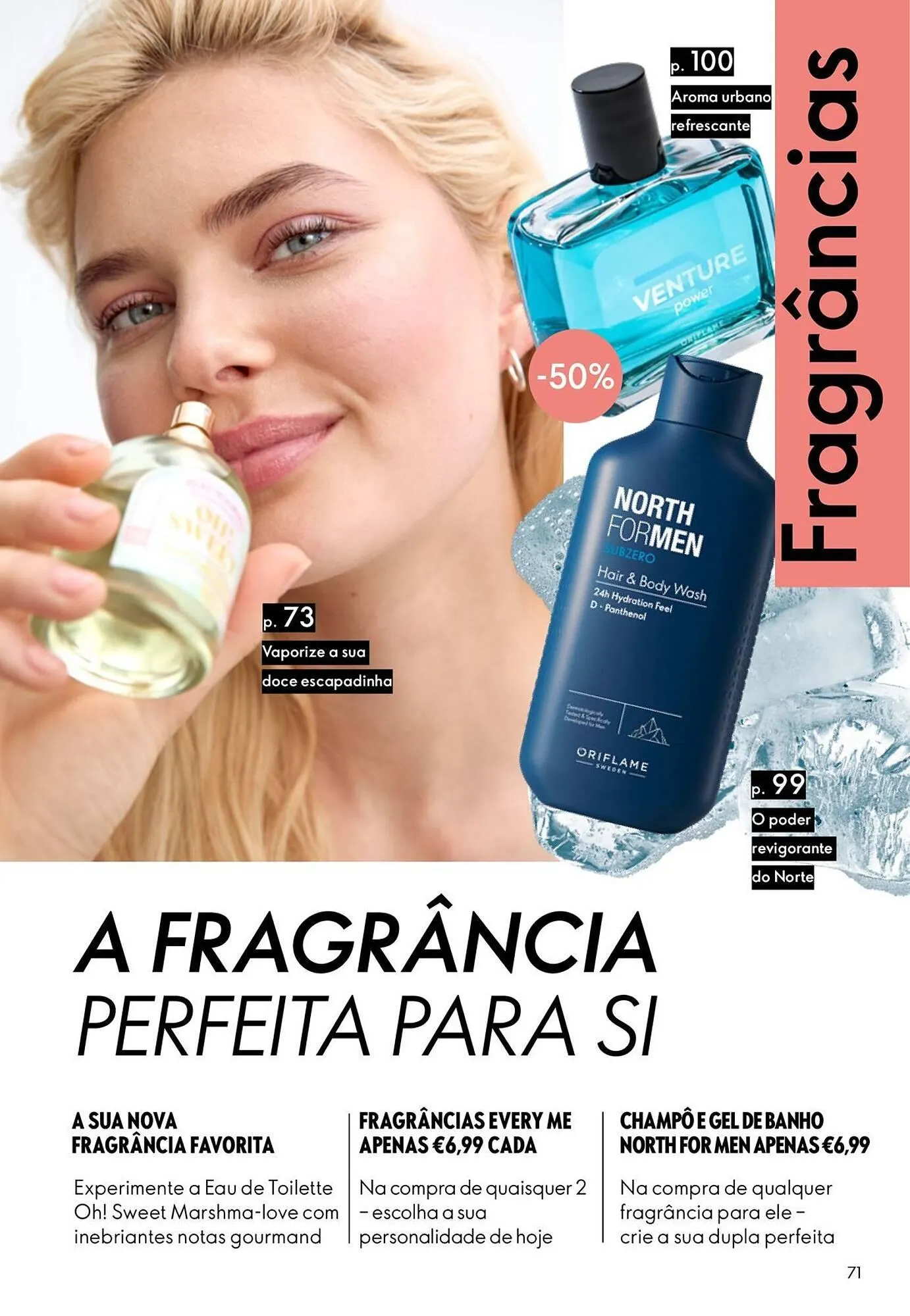 Folheto Catálogo Oriflame de 11 de fevereiro até 3 de março 2026 - Pagina 71