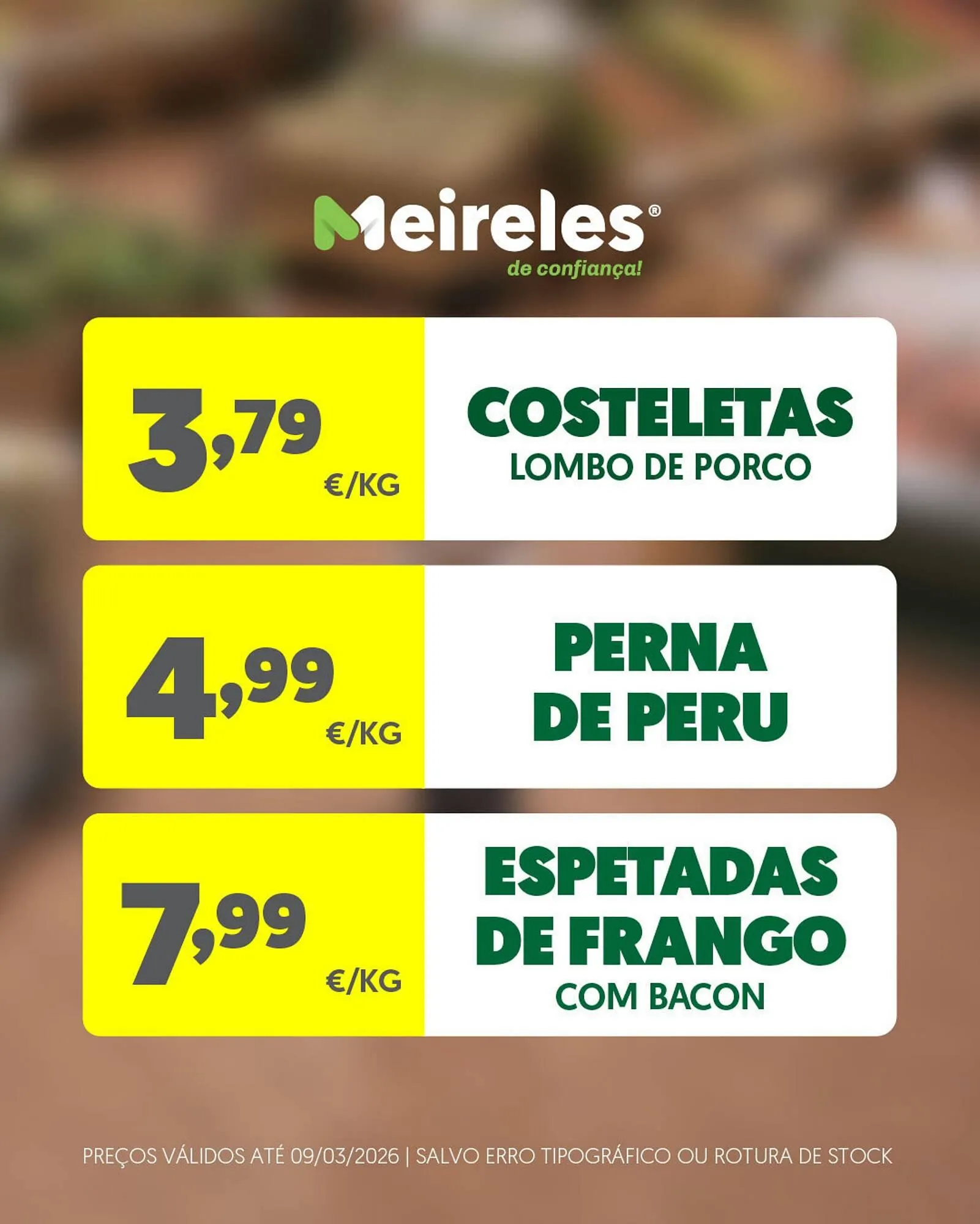 Folheto Folheto Carnes Meireles de 3 de março até 9 de março 2026 - Pagina 3