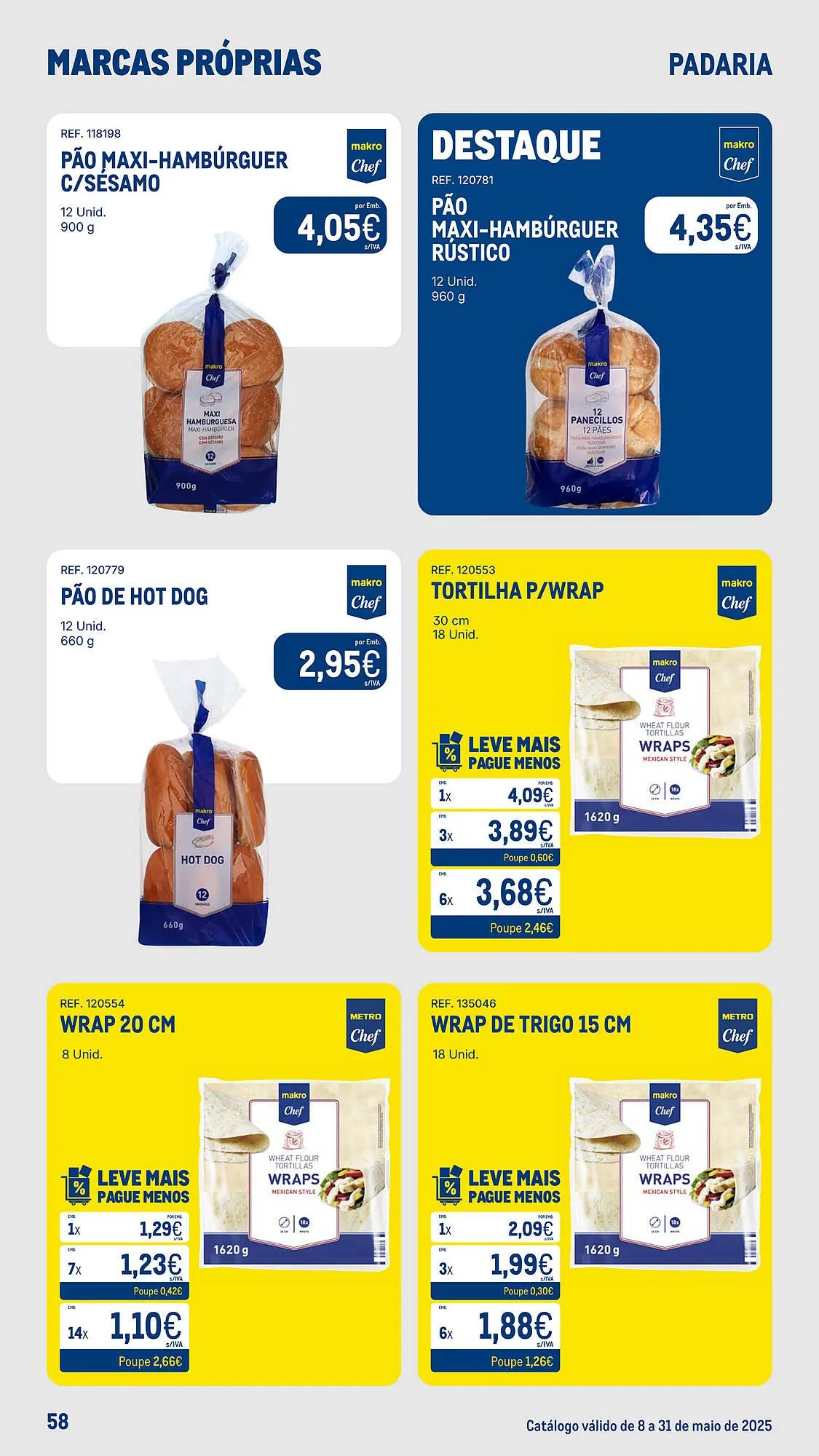 Folheto Folheto Makro de 8 de maio até 31 de maio 2025 - Pagina 58