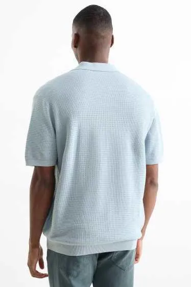 Polo shirt - textured