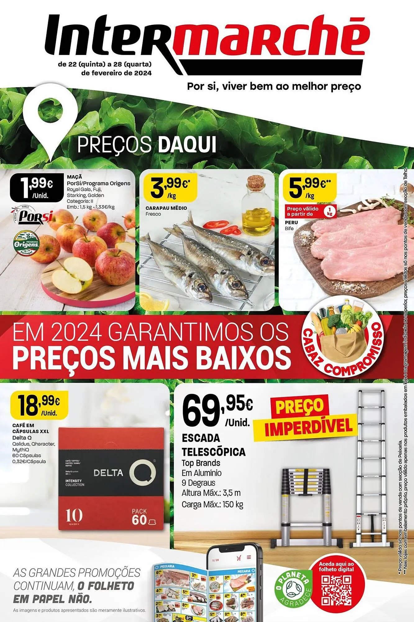 Folheto Folheto Intermarché de 22 de fevereiro até 28 de fevereiro 2024 - Pagina 1