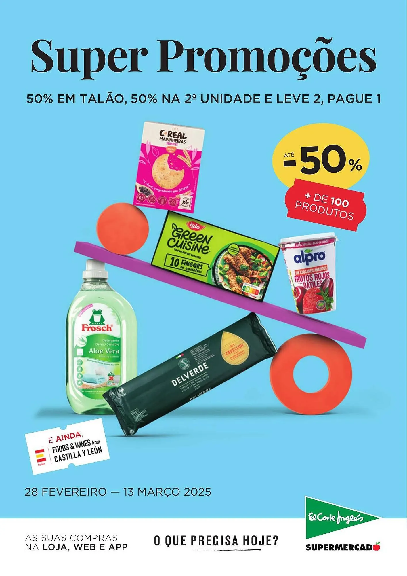 Folheto Folheto El Corte Inglés de 28 de fevereiro até 13 de março 2025 - Pagina 1