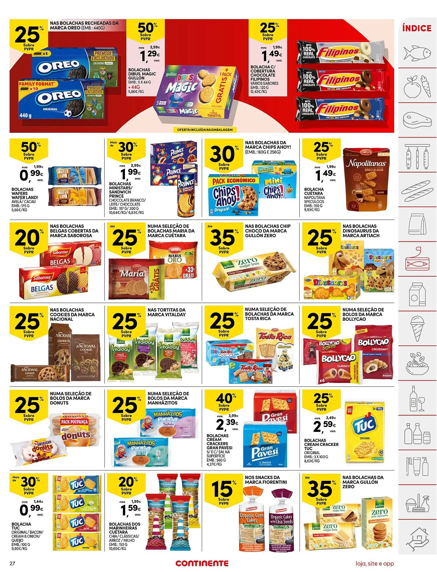 Folheto Folheto Continente de 7 de abril até 13 de abril 2026 - Pagina 27
