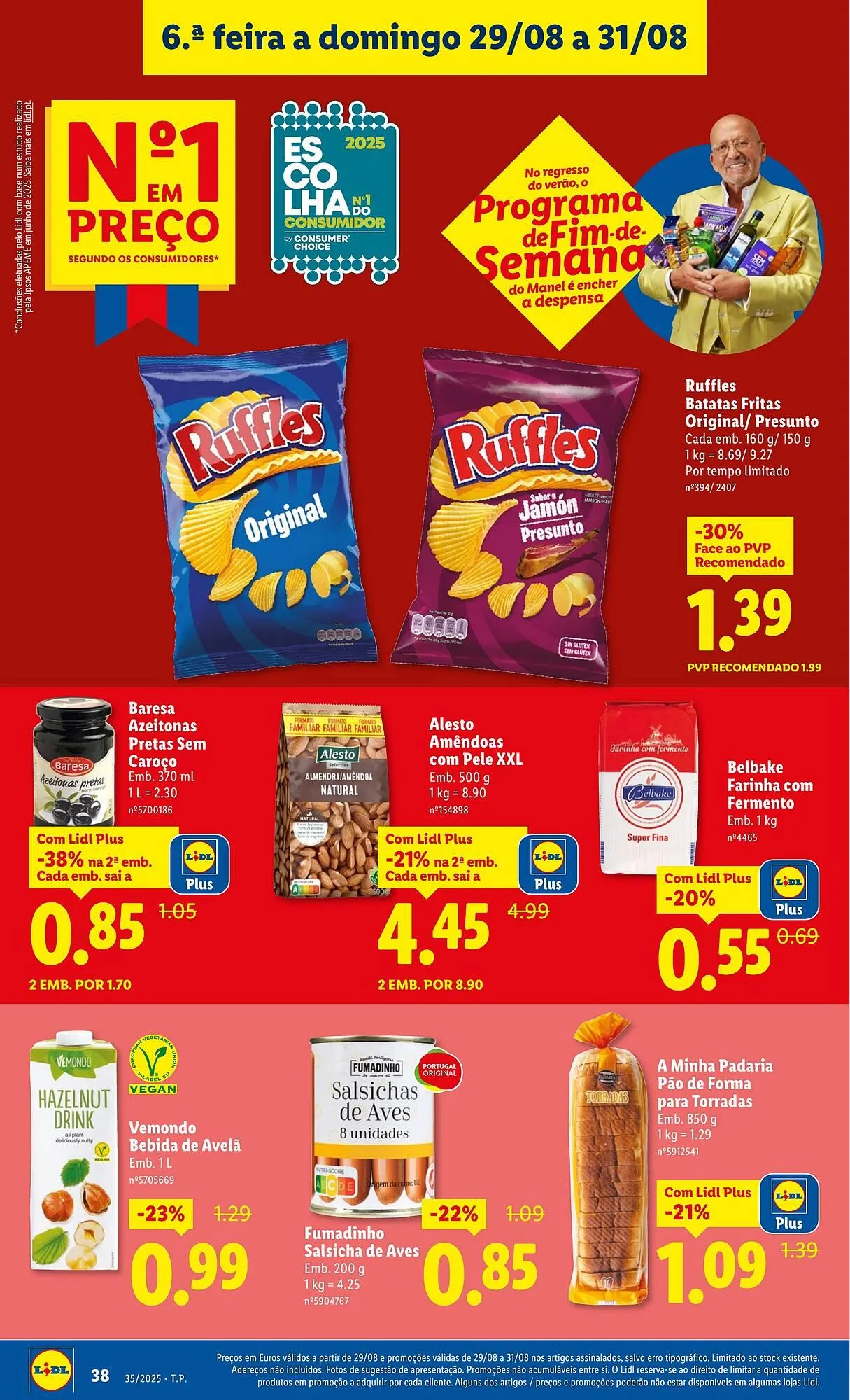 Folheto Folheto Lidl de 25 de agosto até 31 de agosto 2025 - Pagina 38
