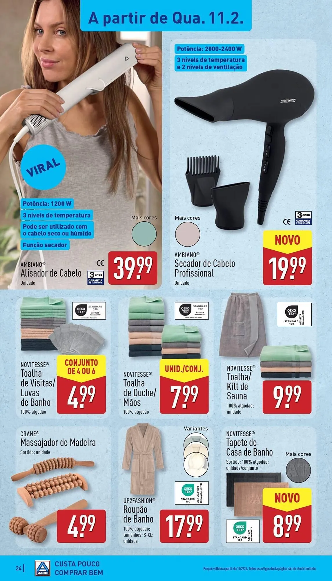 Folheto Folheto ALDI de 9 de fevereiro até 15 de fevereiro 2026 - Pagina 24