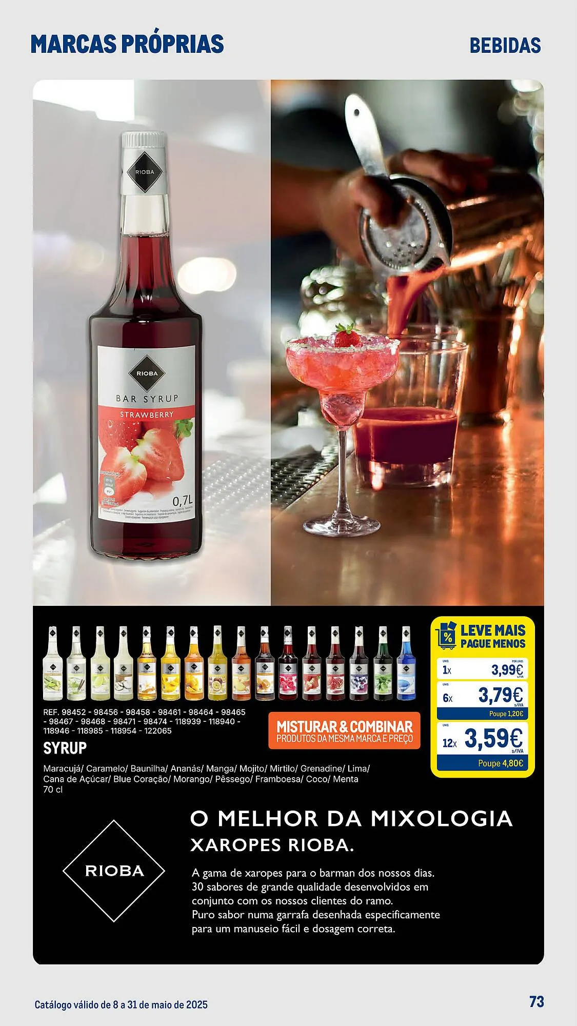 Folheto Folheto Makro de 8 de maio até 31 de maio 2025 - Pagina 73