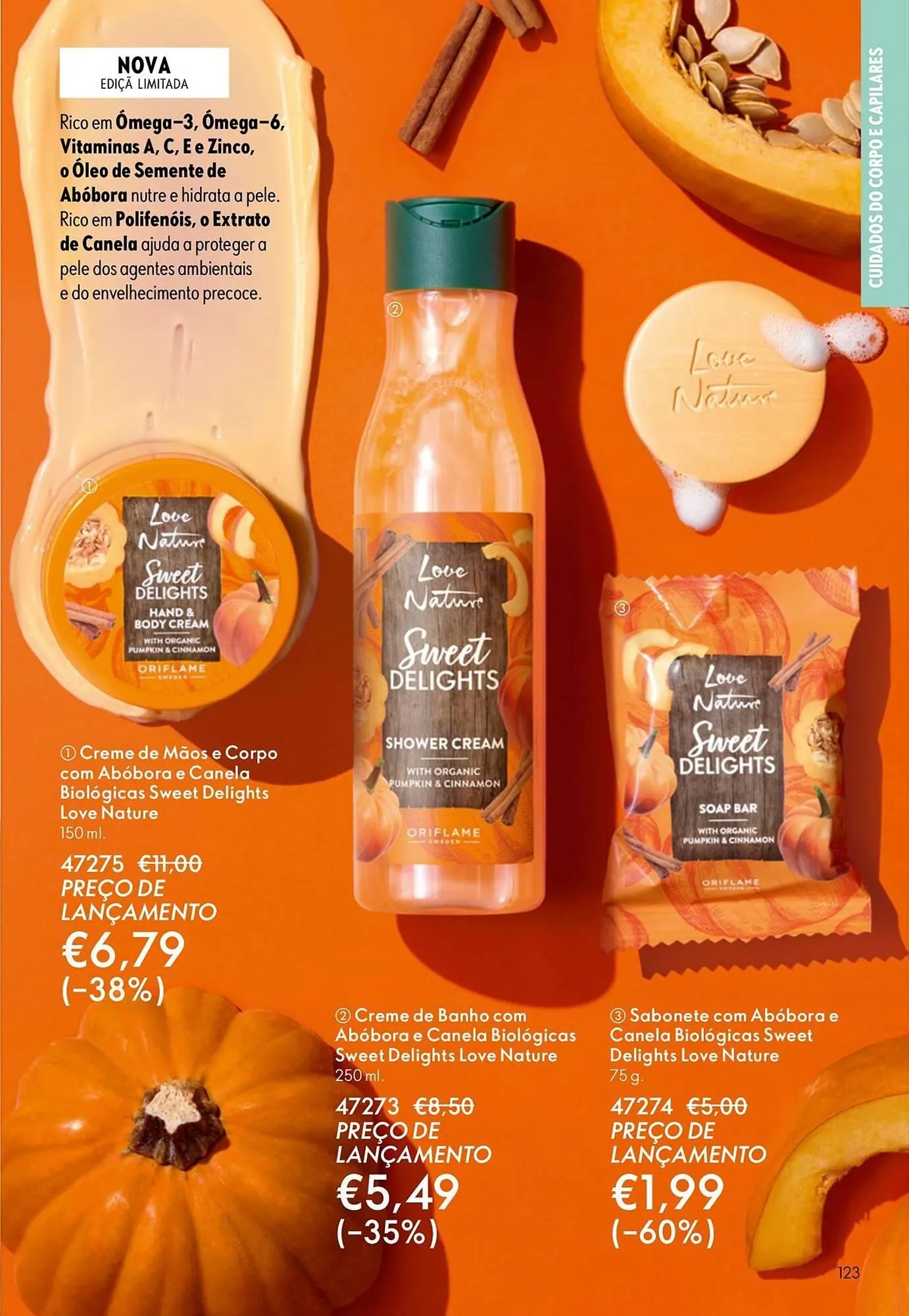 Folheto Catálogo Oriflame de 1 de outubro até 21 de outubro 2025 - Pagina 123