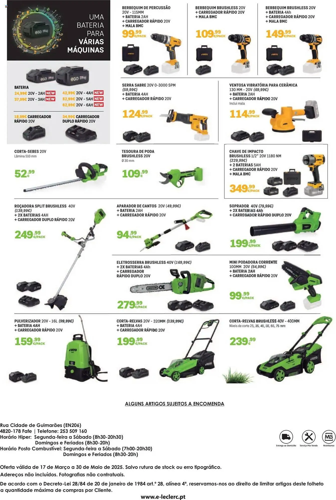 Folheto Folheto E.Leclerc de 17 de março até 30 de maio 2025 - Pagina 40