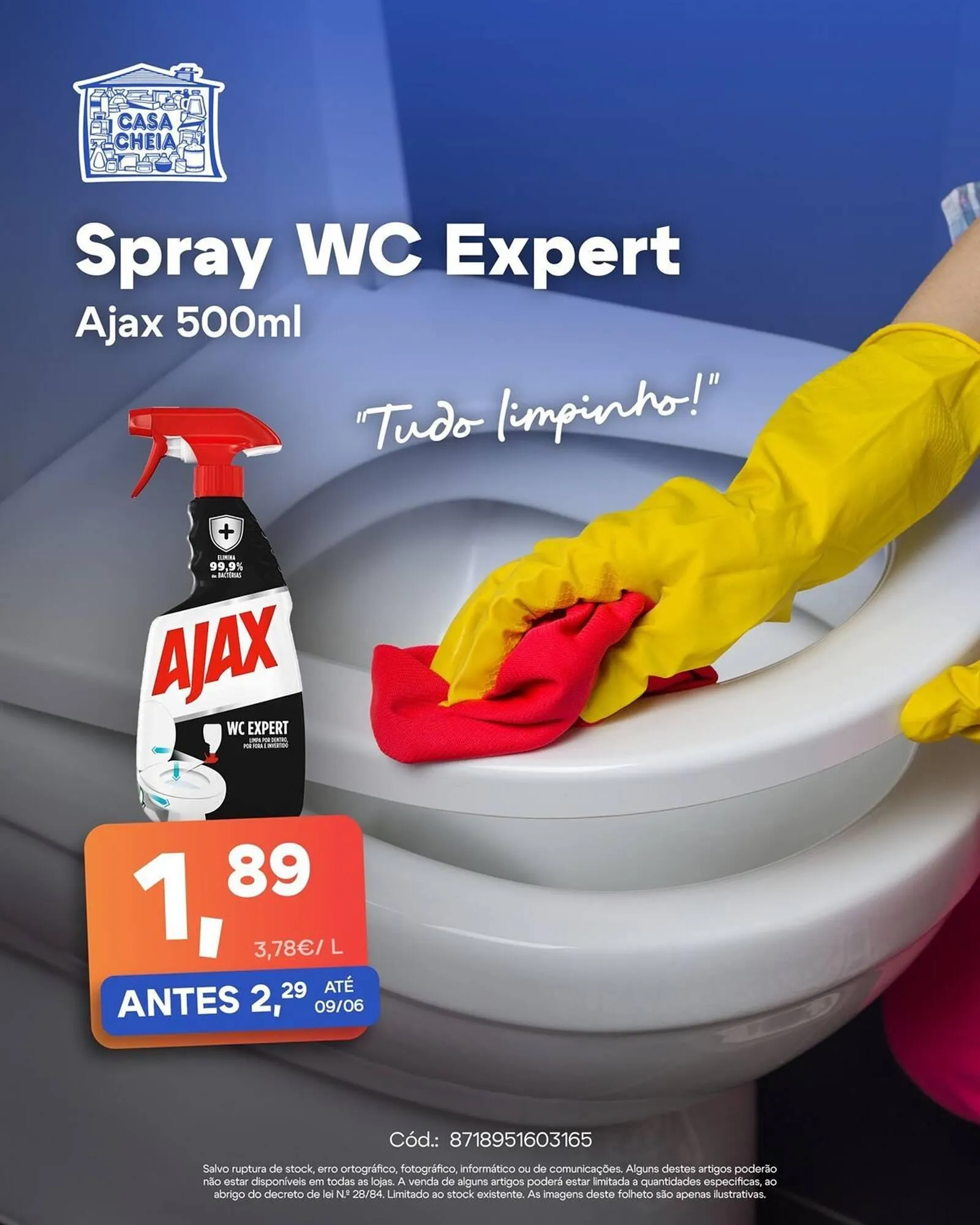 Folheto Folheto Casa Cheia de 4 de junho até 6 de setembro 2025 - Pagina 1