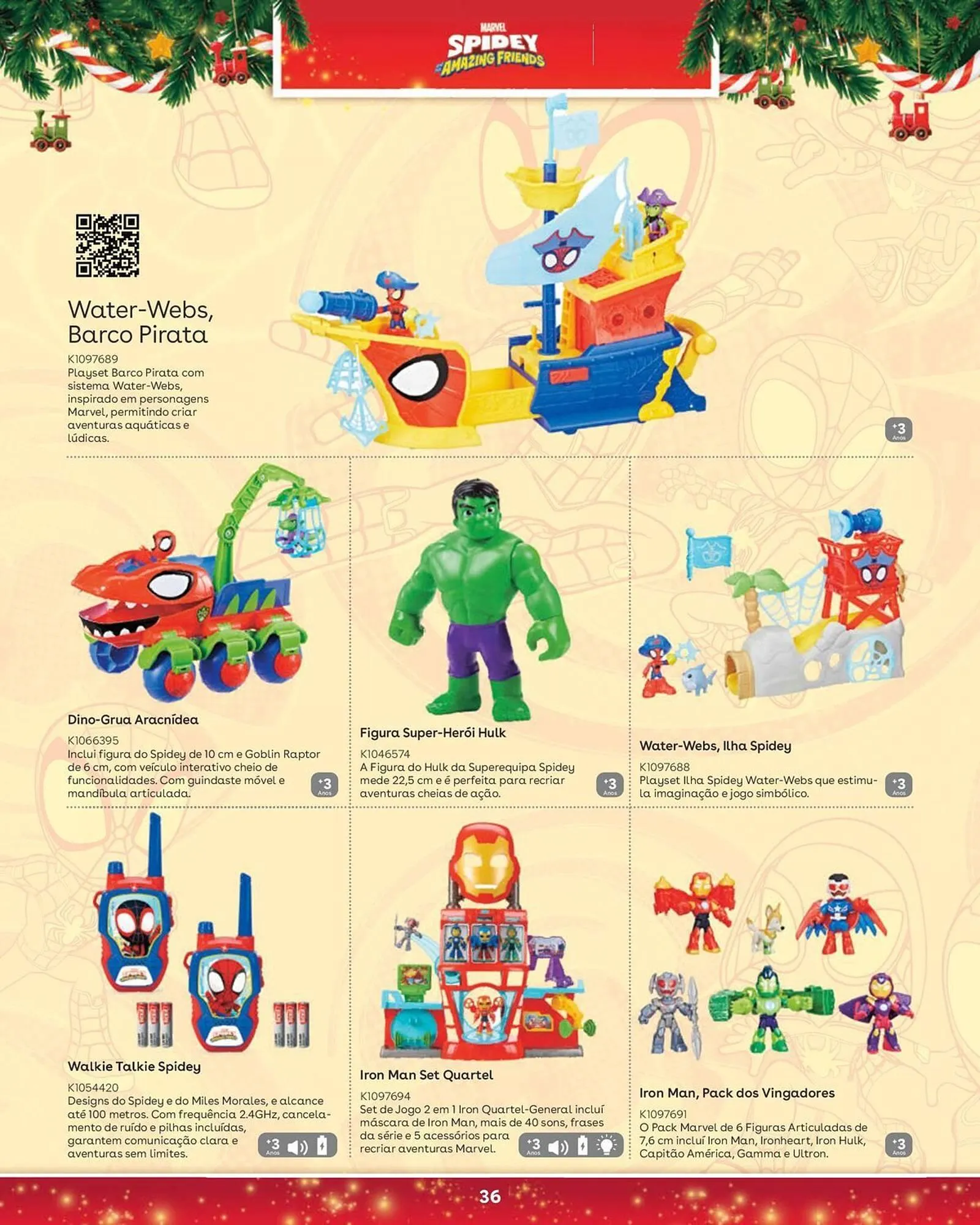 Folheto Catálogo Toys R Us de 5 de novembro até 5 de janeiro 2026 - Pagina 36