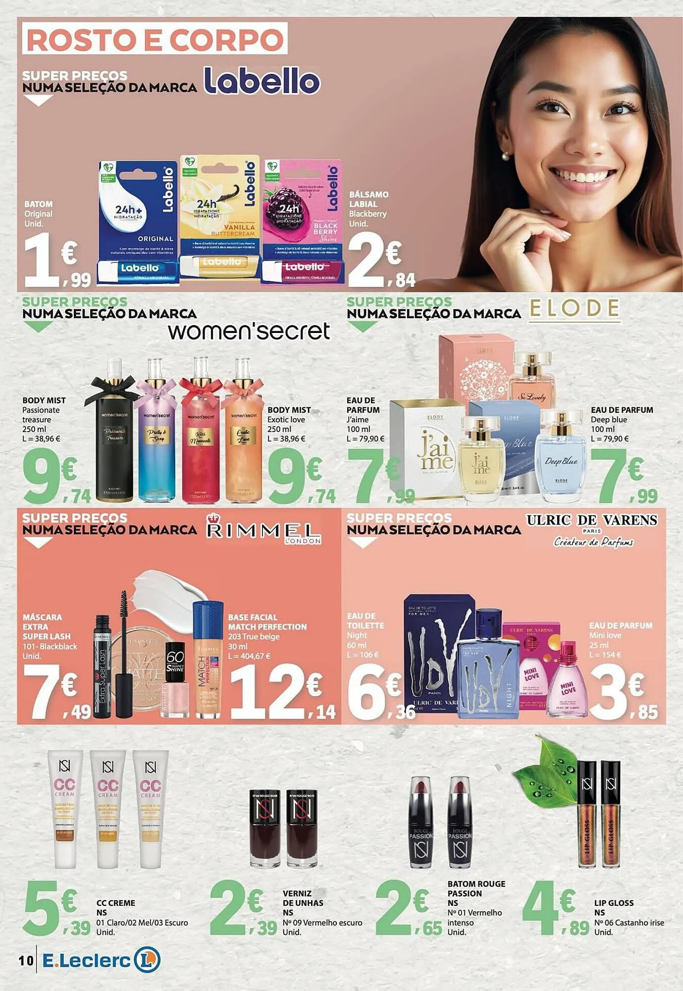 Folheto Folheto E.Leclerc de 7 de abril até 19 de abril 2026 - Pagina 10