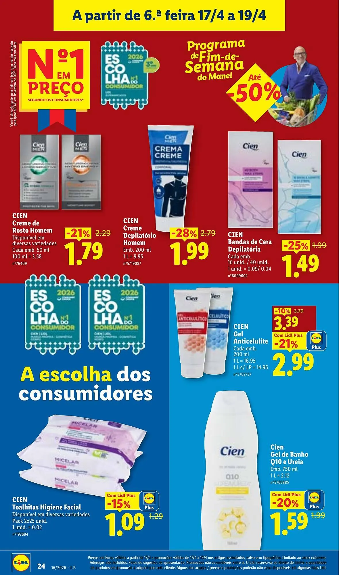 Folheto Folheto Lidl de 13 de abril até 19 de abril 2026 - Pagina 24