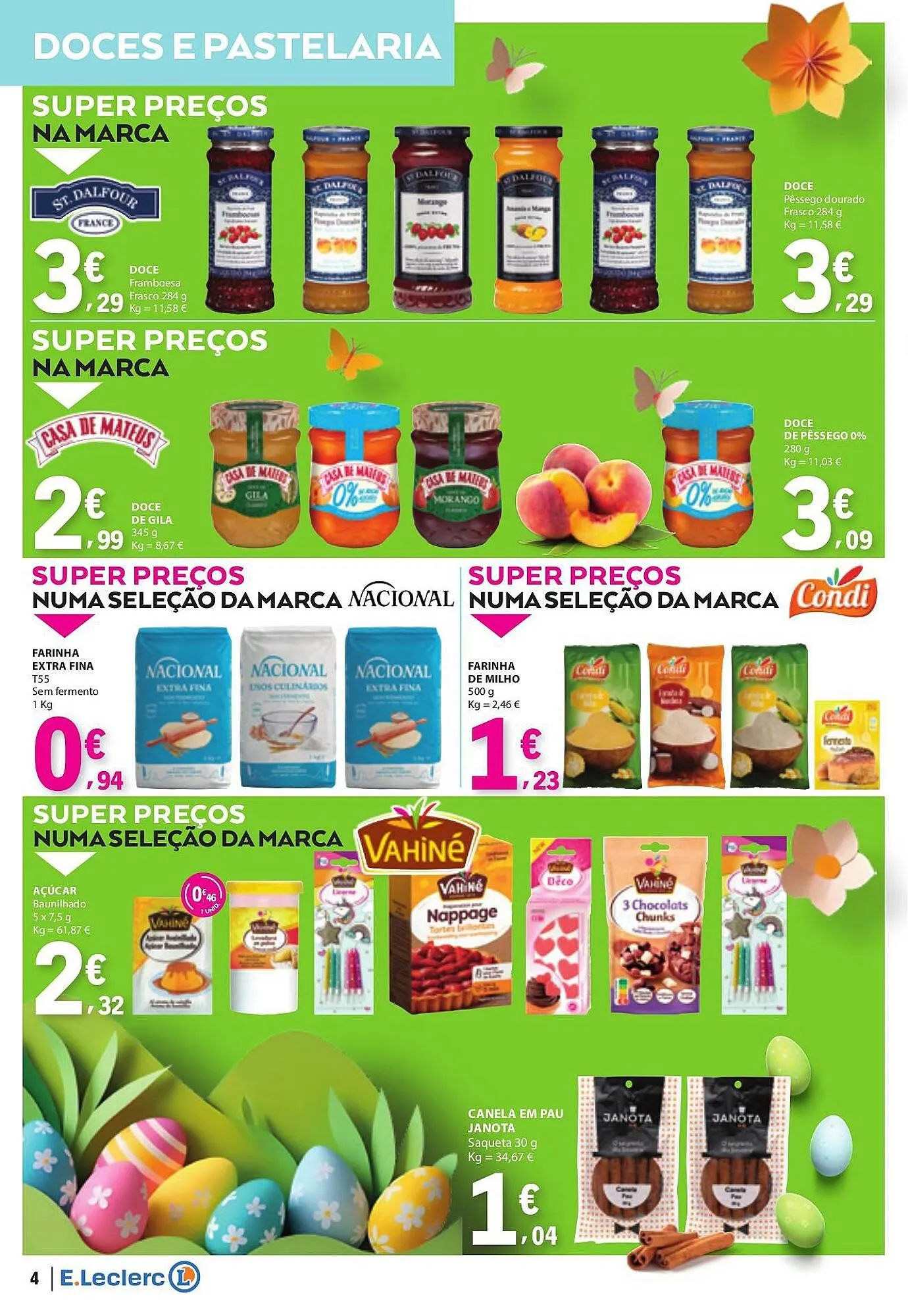 Folheto Folheto E.Leclerc de 8 de abril até 21 de abril 2025 - Pagina 4