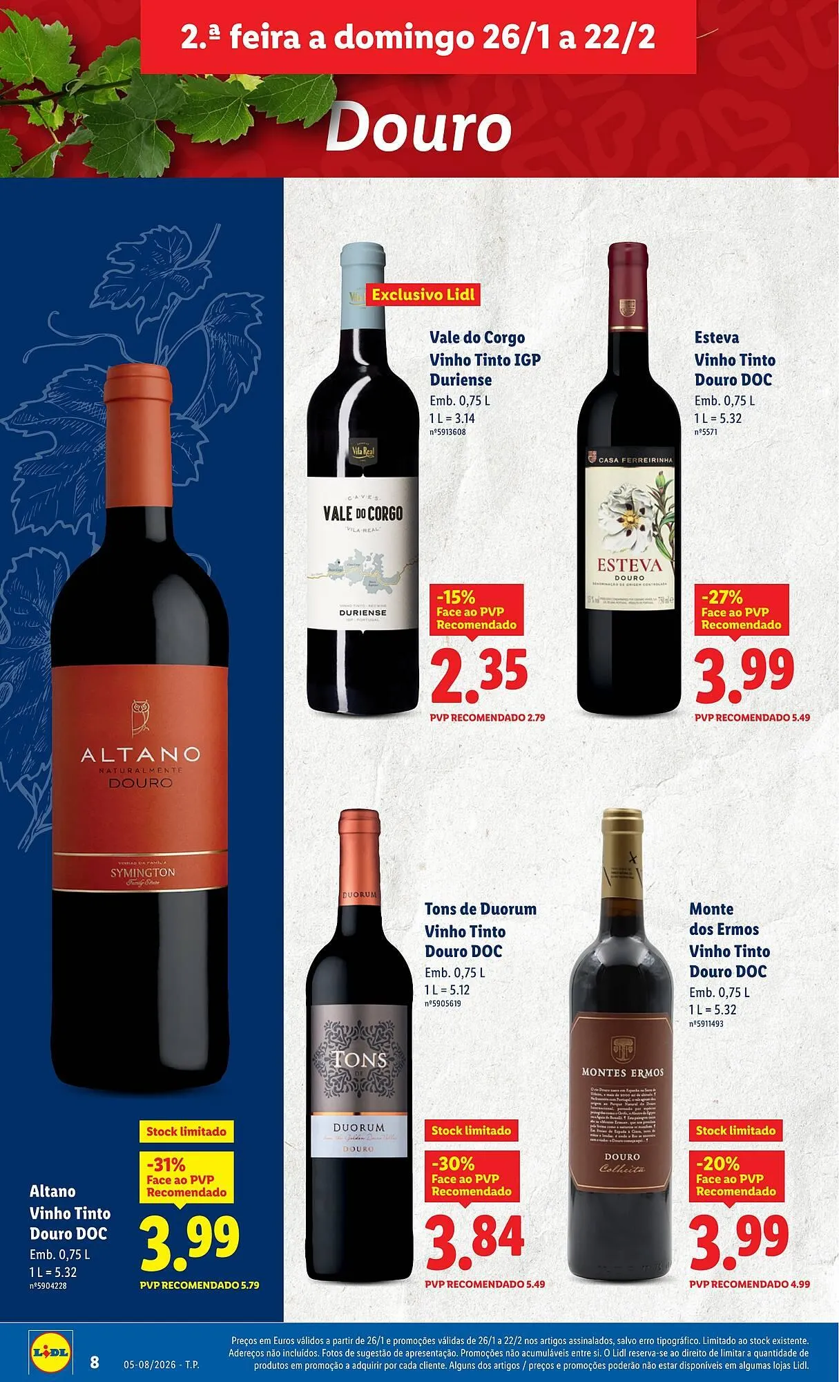 Folheto Folheto Lidl de 26 de janeiro até 22 de fevereiro 2026 - Pagina 8