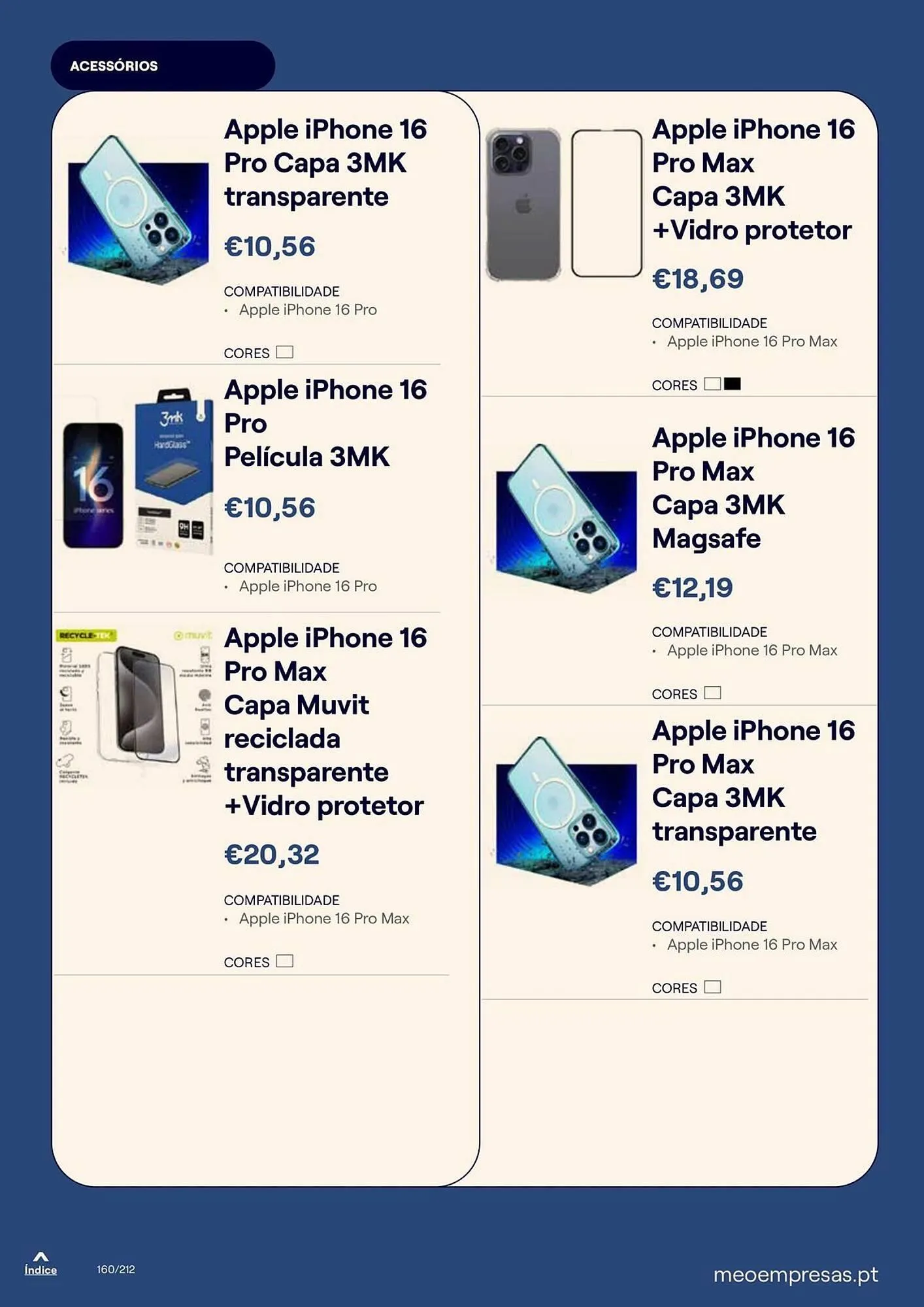 Folheto Catálogo MEO de 20 de outubro até 31 de dezembro 2025 - Pagina 160