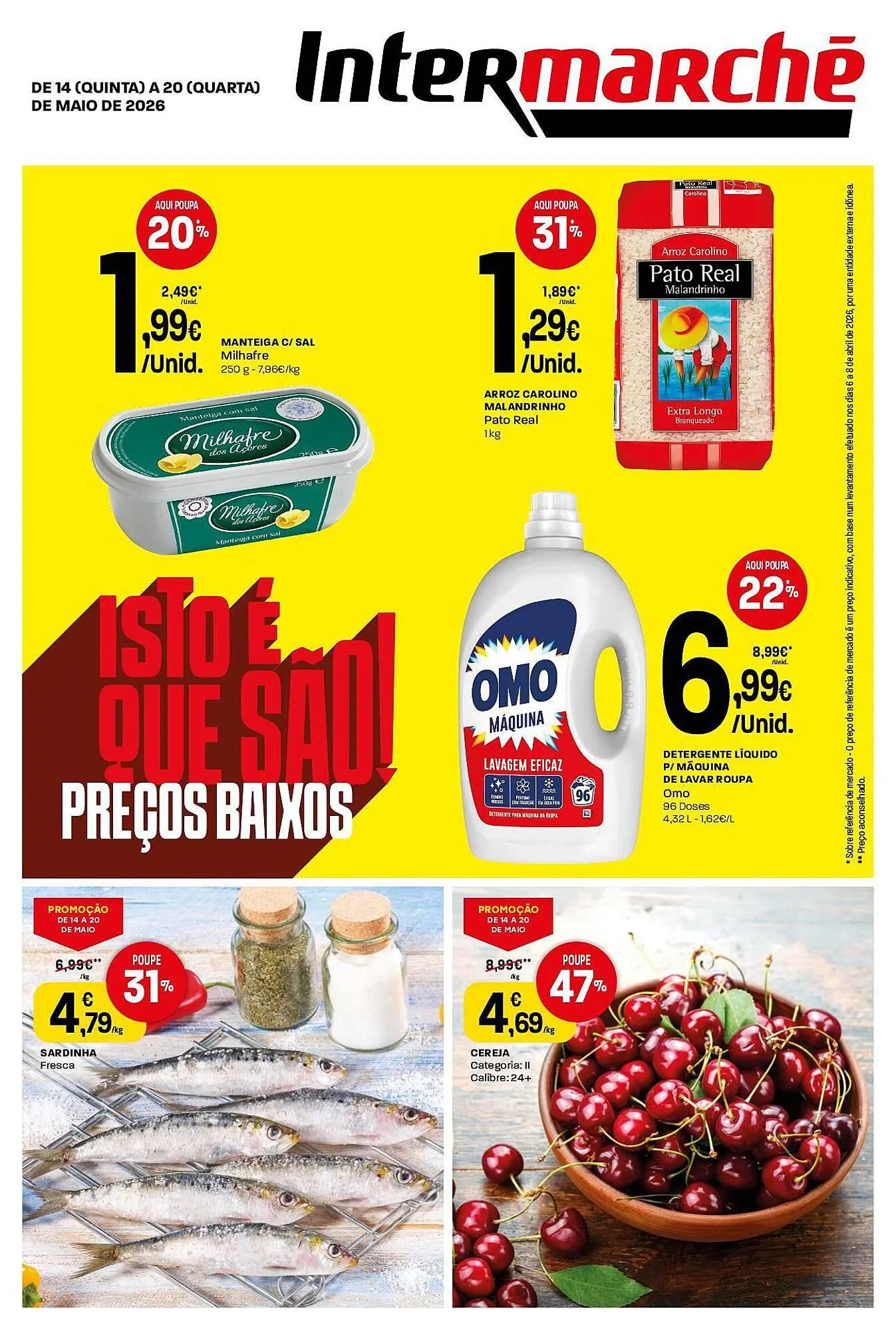 Folheto Folheto Intermarché de 14 de maio até 20 de maio 2026 - Pagina 1